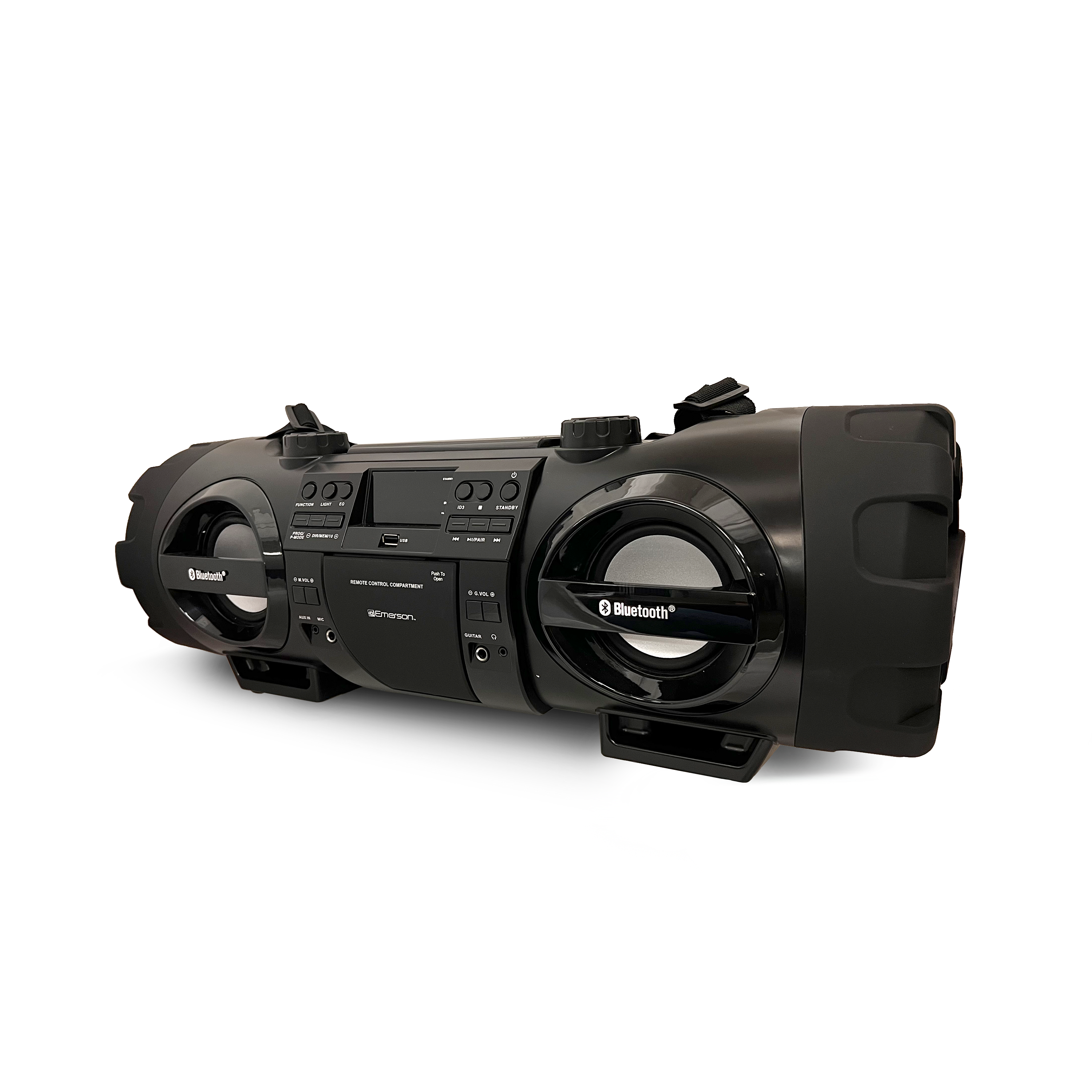 Dual Subwoofer Bluetooth® Boombox