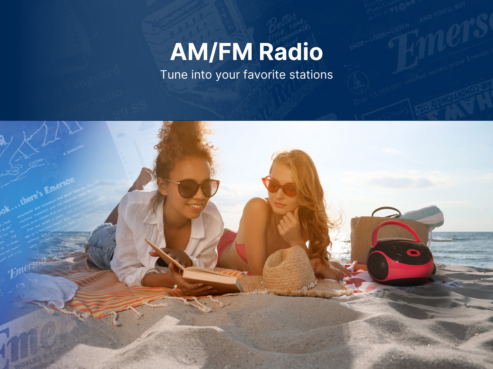 Portable CD Player with AM/FM Radio