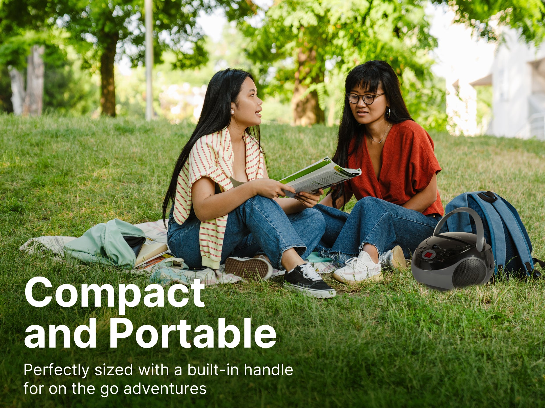 Portable CD Player with AM/FM Radio
