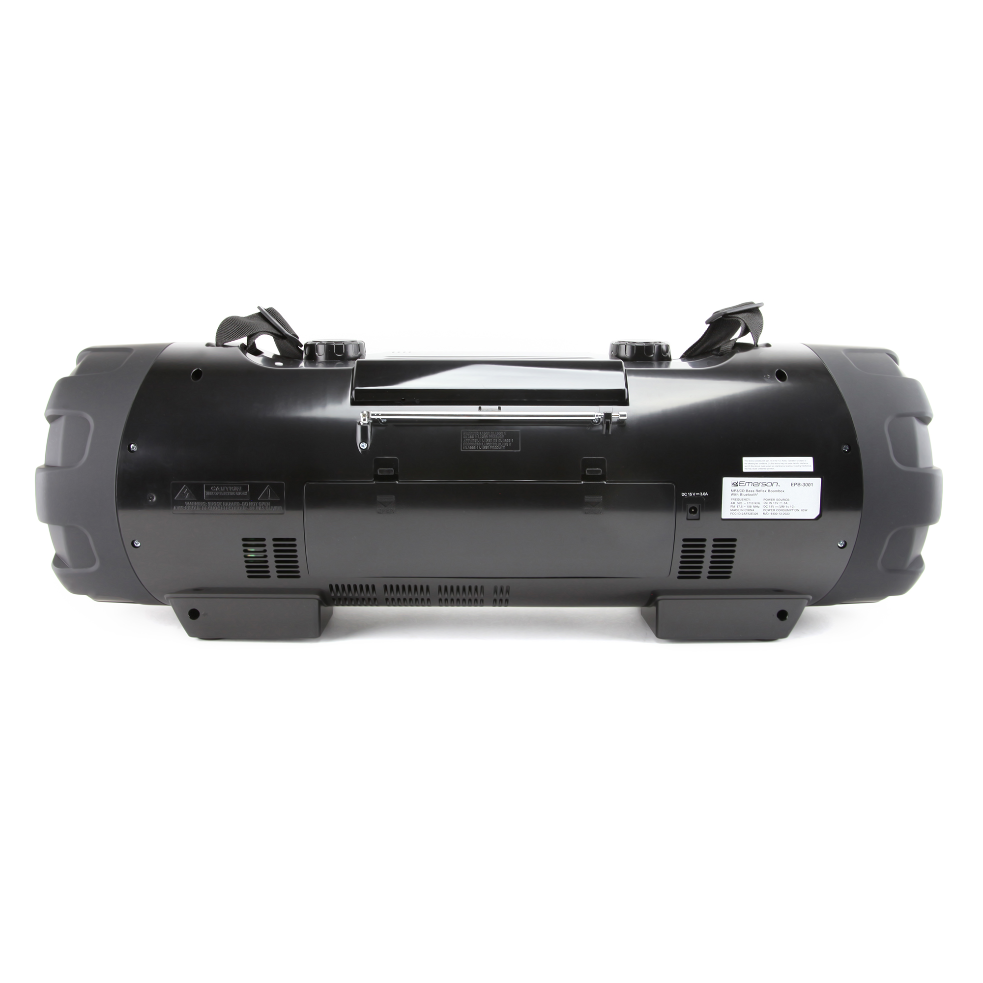 Dual Subwoofer Bluetooth® Boombox
