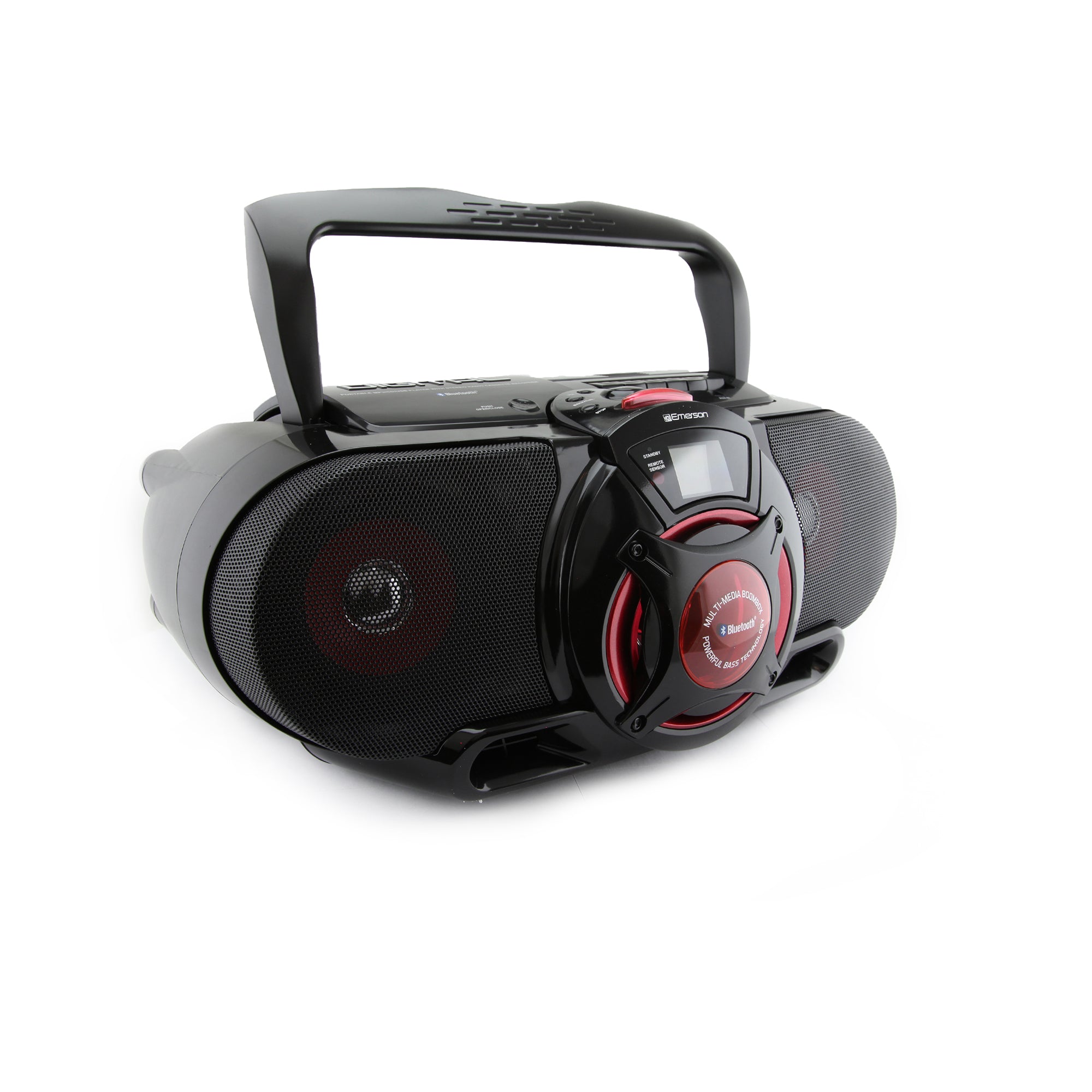 Bluetooth® Boombox with CD / Cassette / MP3 / USB / BT Player and AM/F ...