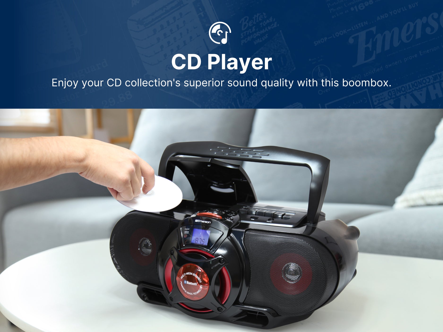 Bluetooth<sup>®</sup> Boombox