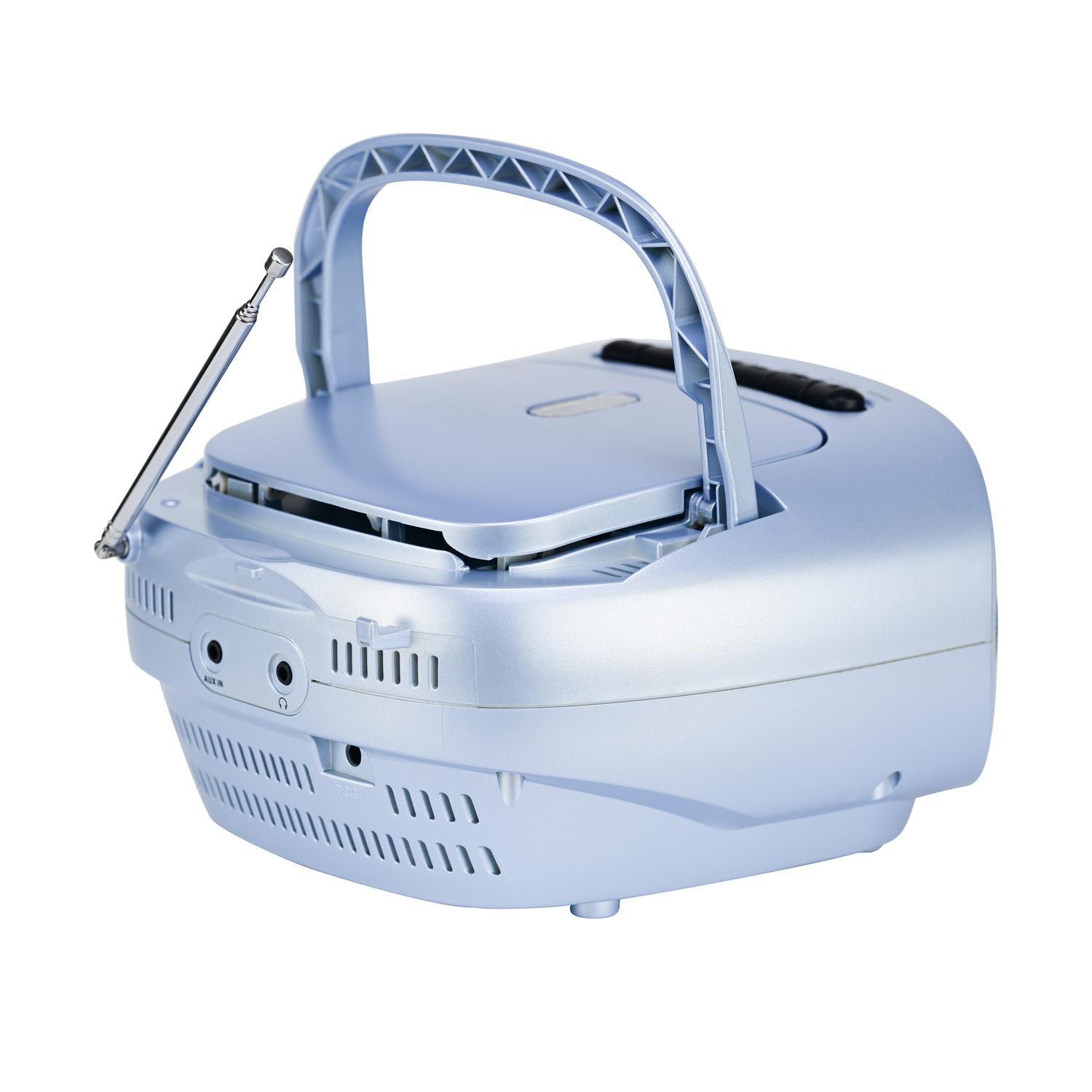 Portable CD / Cassette Boombox with AM/FM Radio