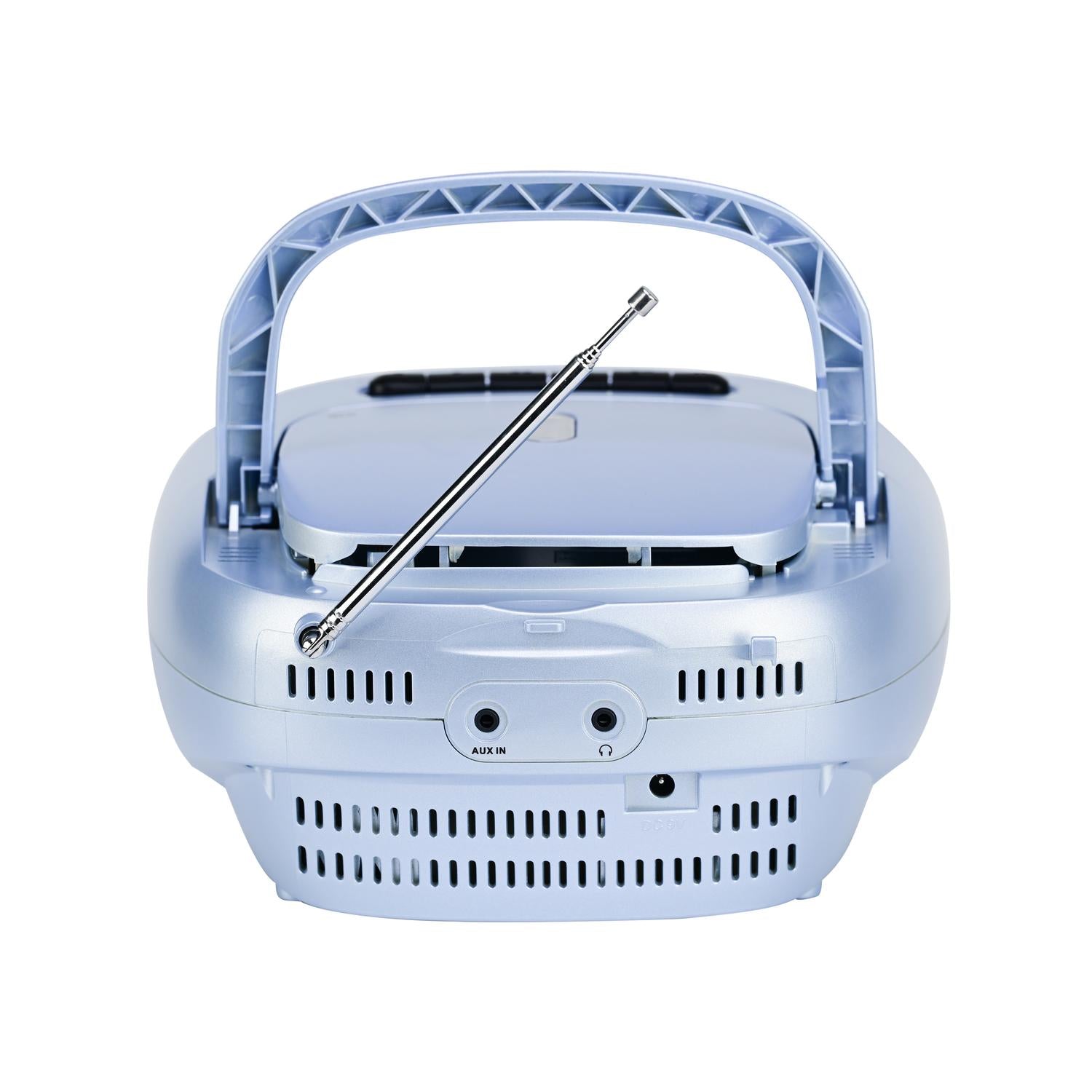 Portable CD / Cassette Boombox with AM/FM Radio