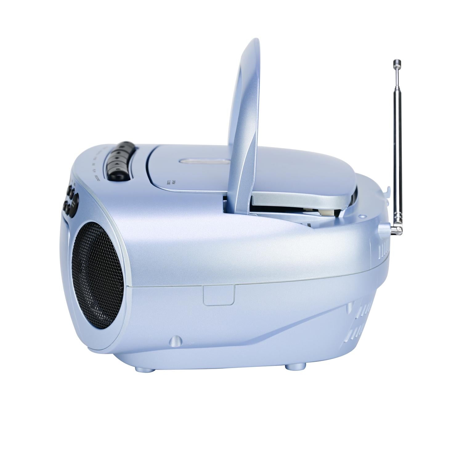 Portable CD / Cassette Boombox with AM/FM Radio