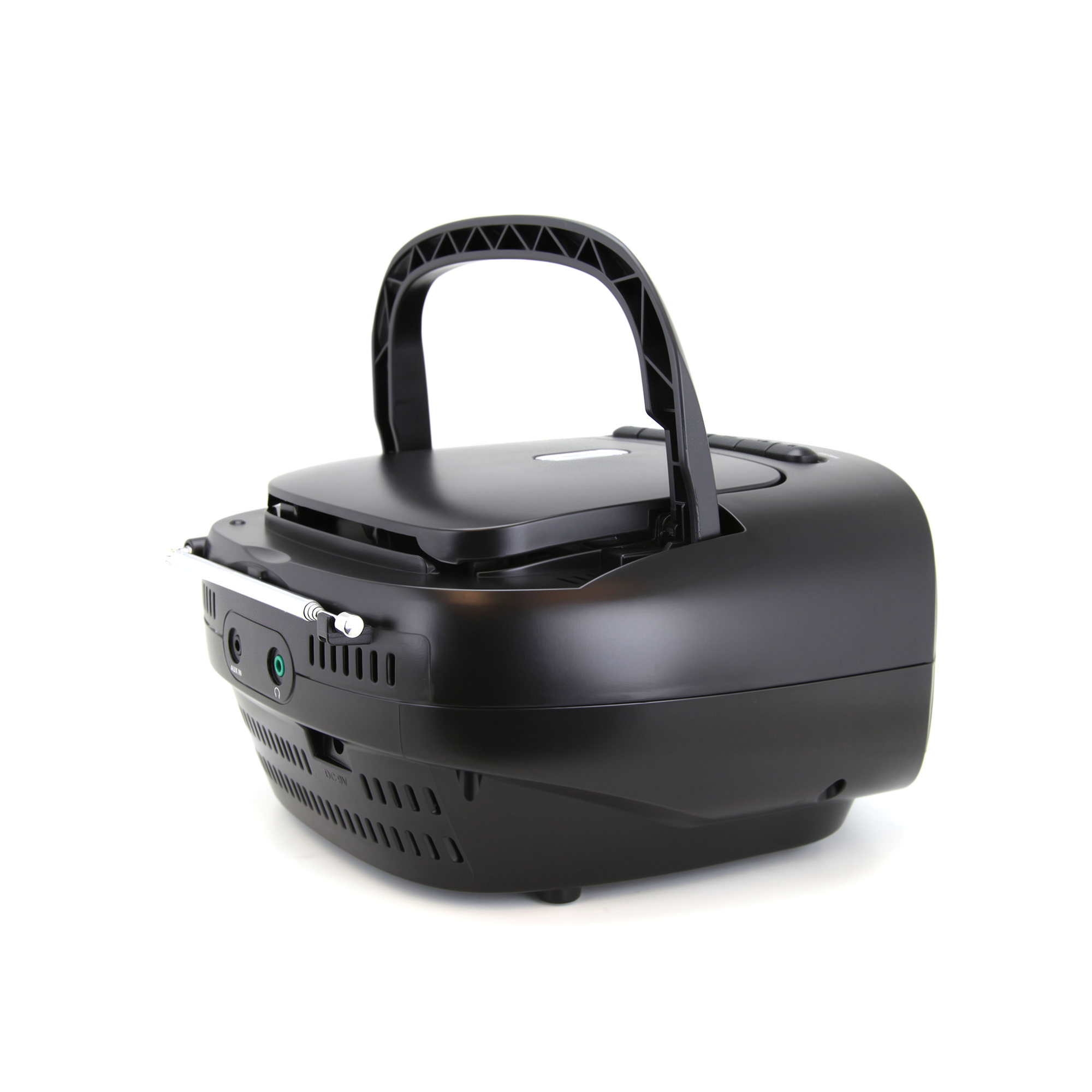 Portable CD / Cassette Boombox with AM/FM Radio