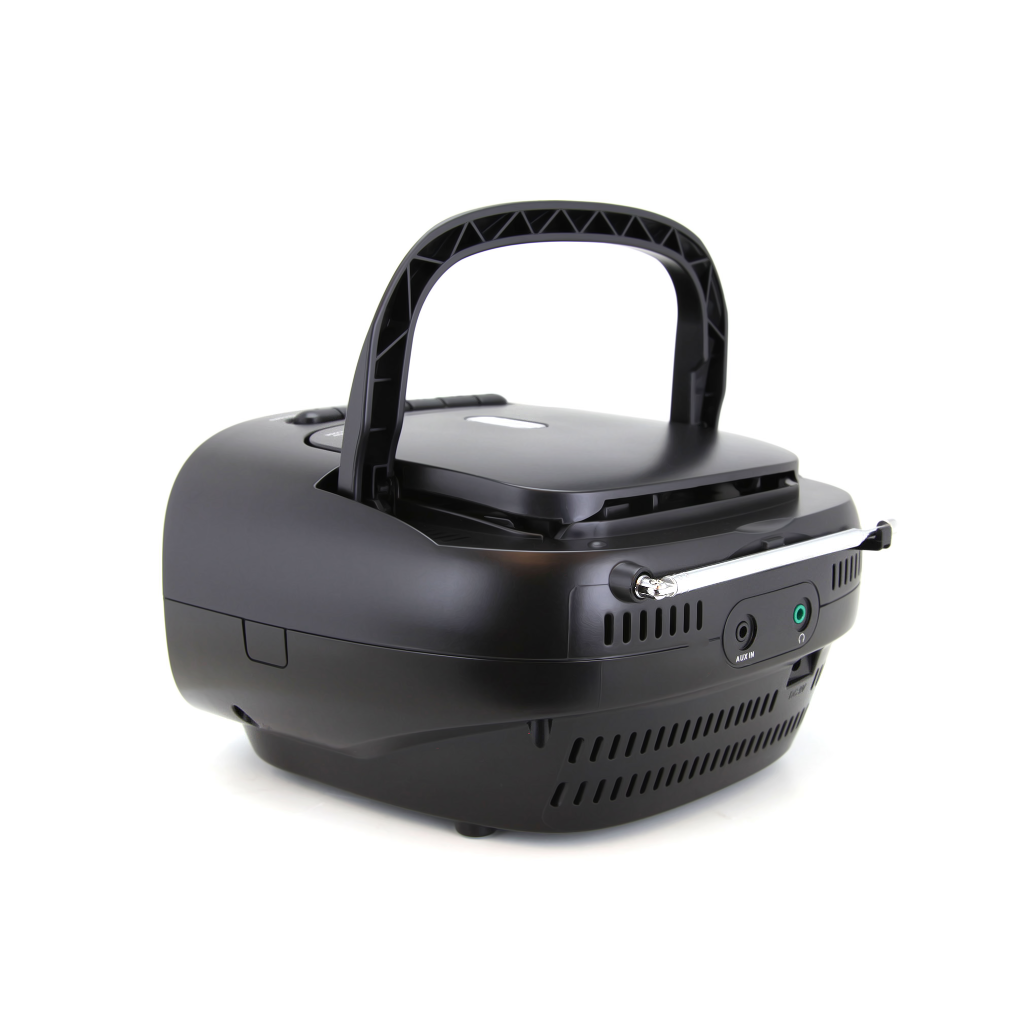 Portable CD / Cassette Boombox with AM/FM Radio