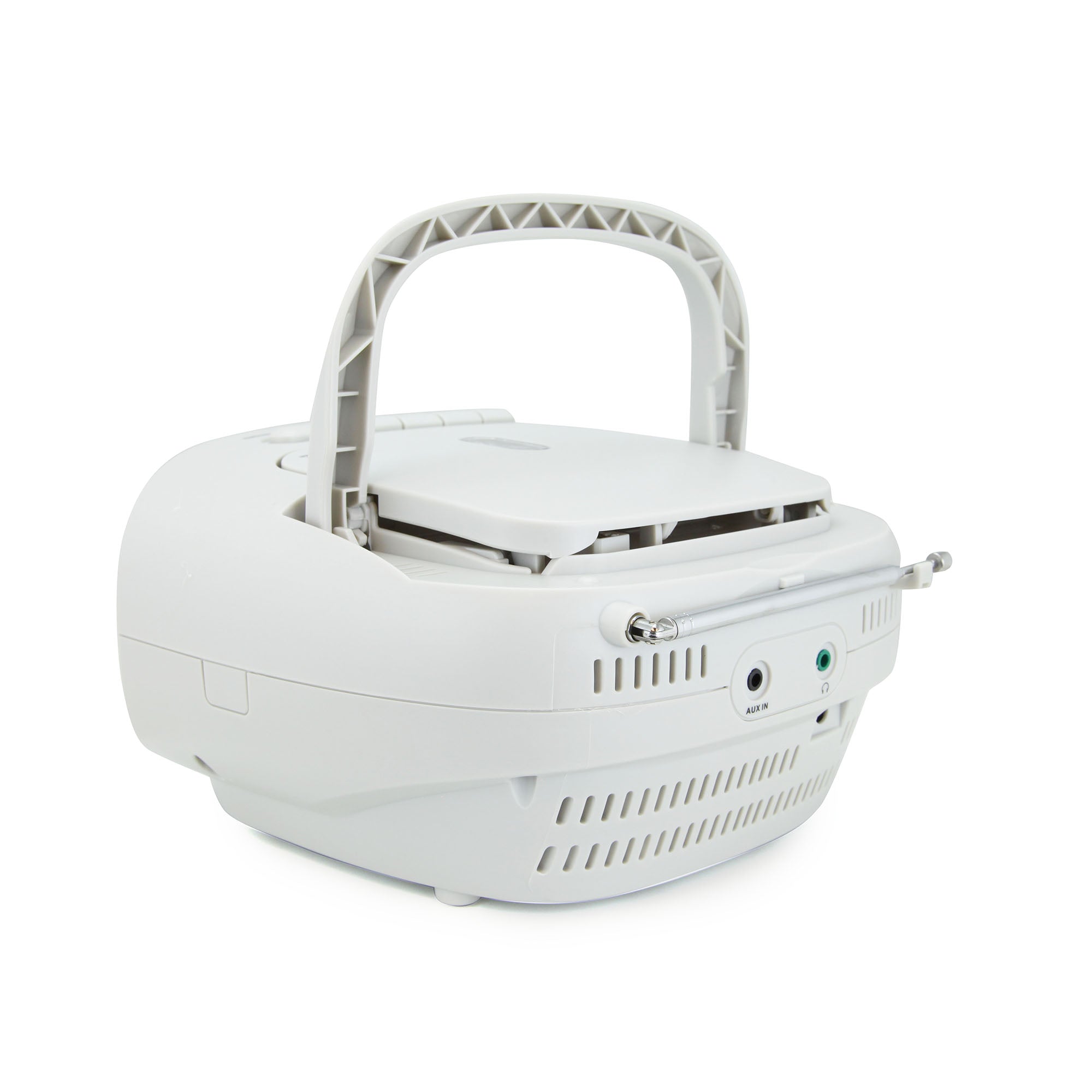 Portable CD / Cassette Boombox with AM/FM Radio