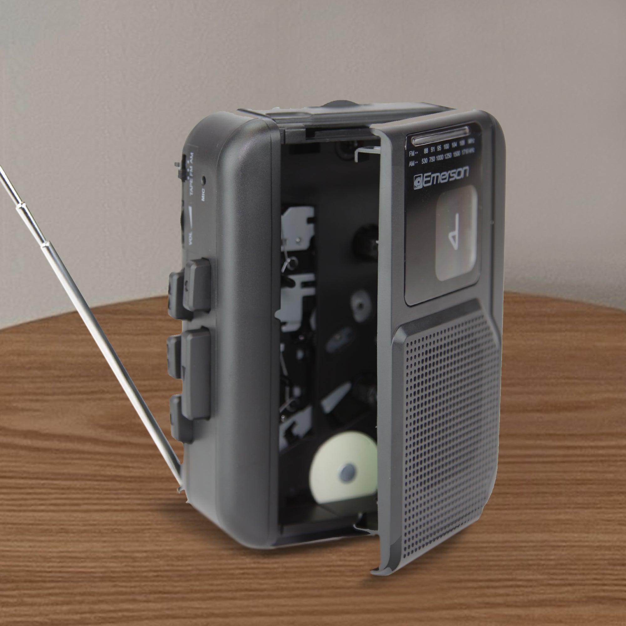 Portable Cassette Player with AM/FM Radio & Bluetooth® Out