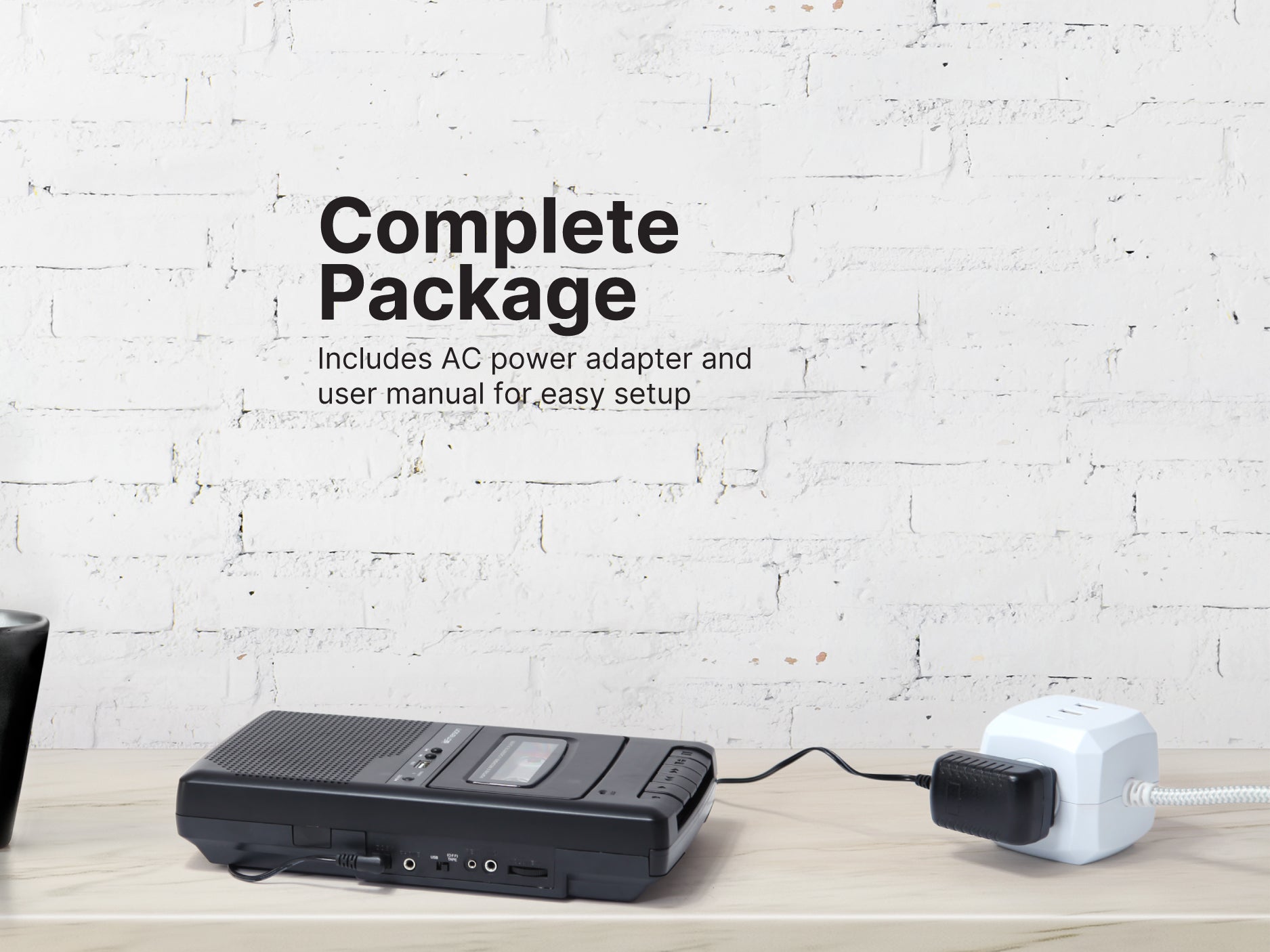 Portable Cassette Player and Recorder