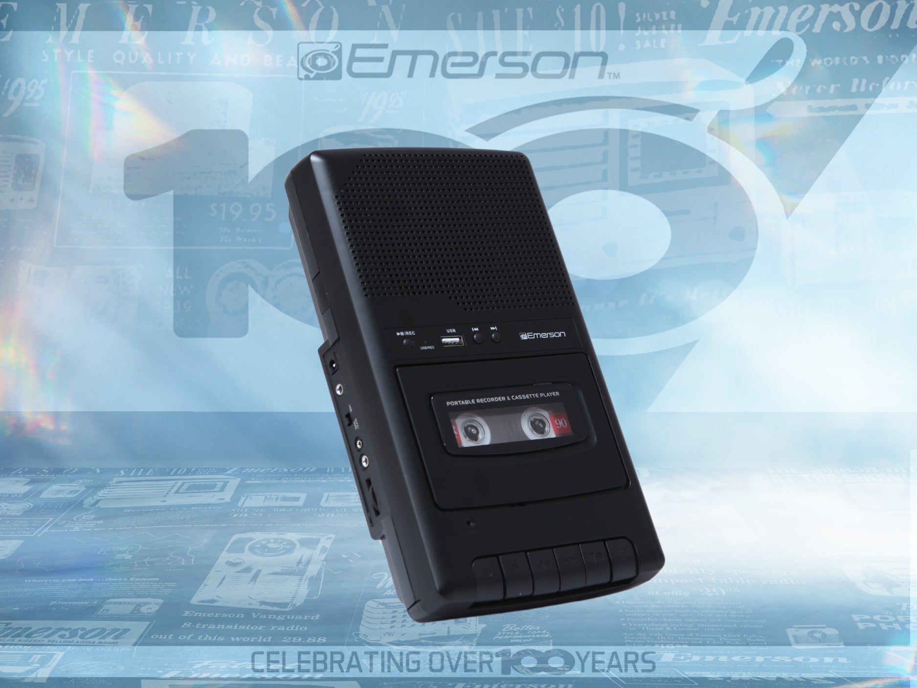 Portable Cassette Player and Recorder
