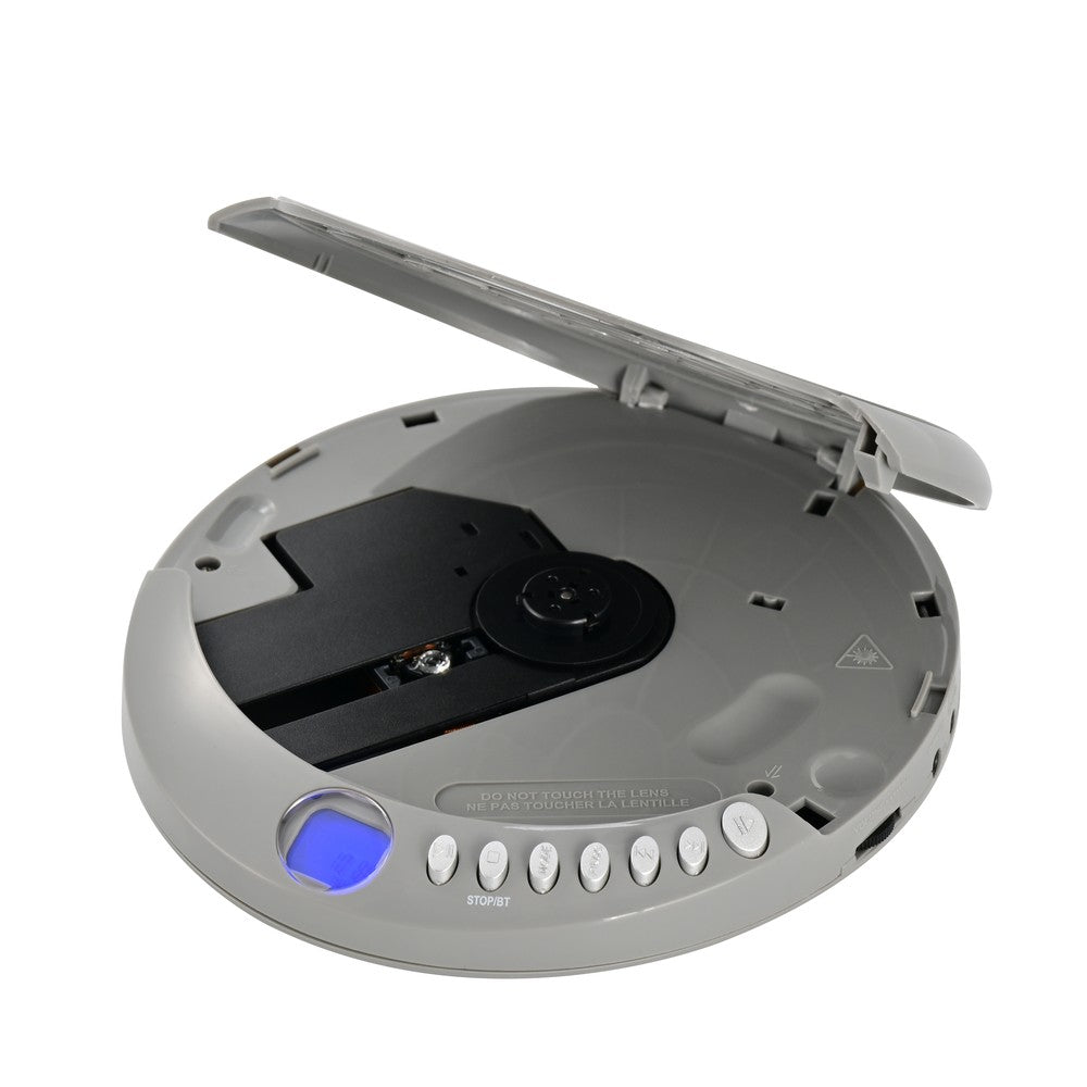 Portable Bluetooth® CD Player with FM Radio and AudioStream™