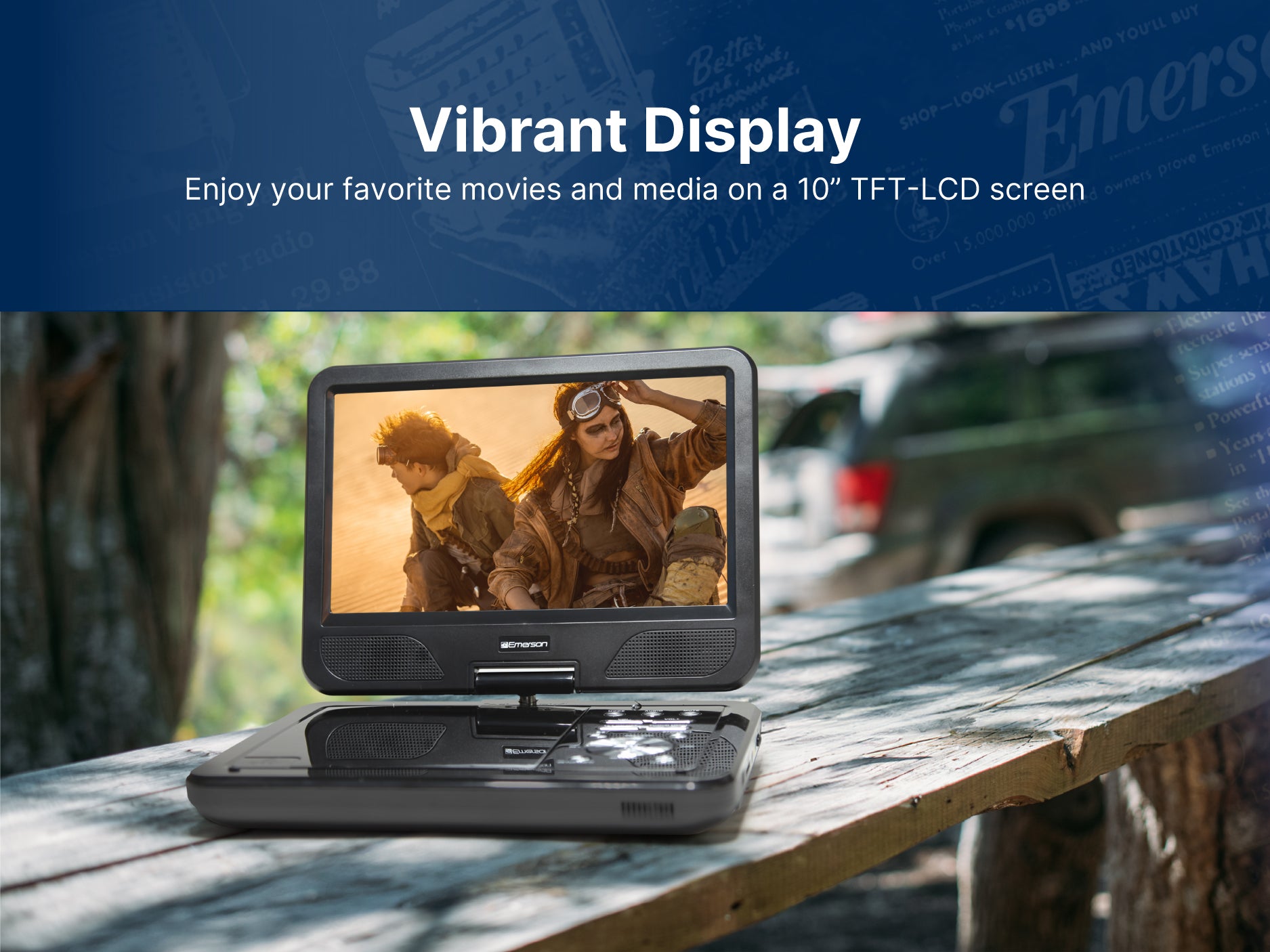 10" DVD Player 
with ATSC Digital TV