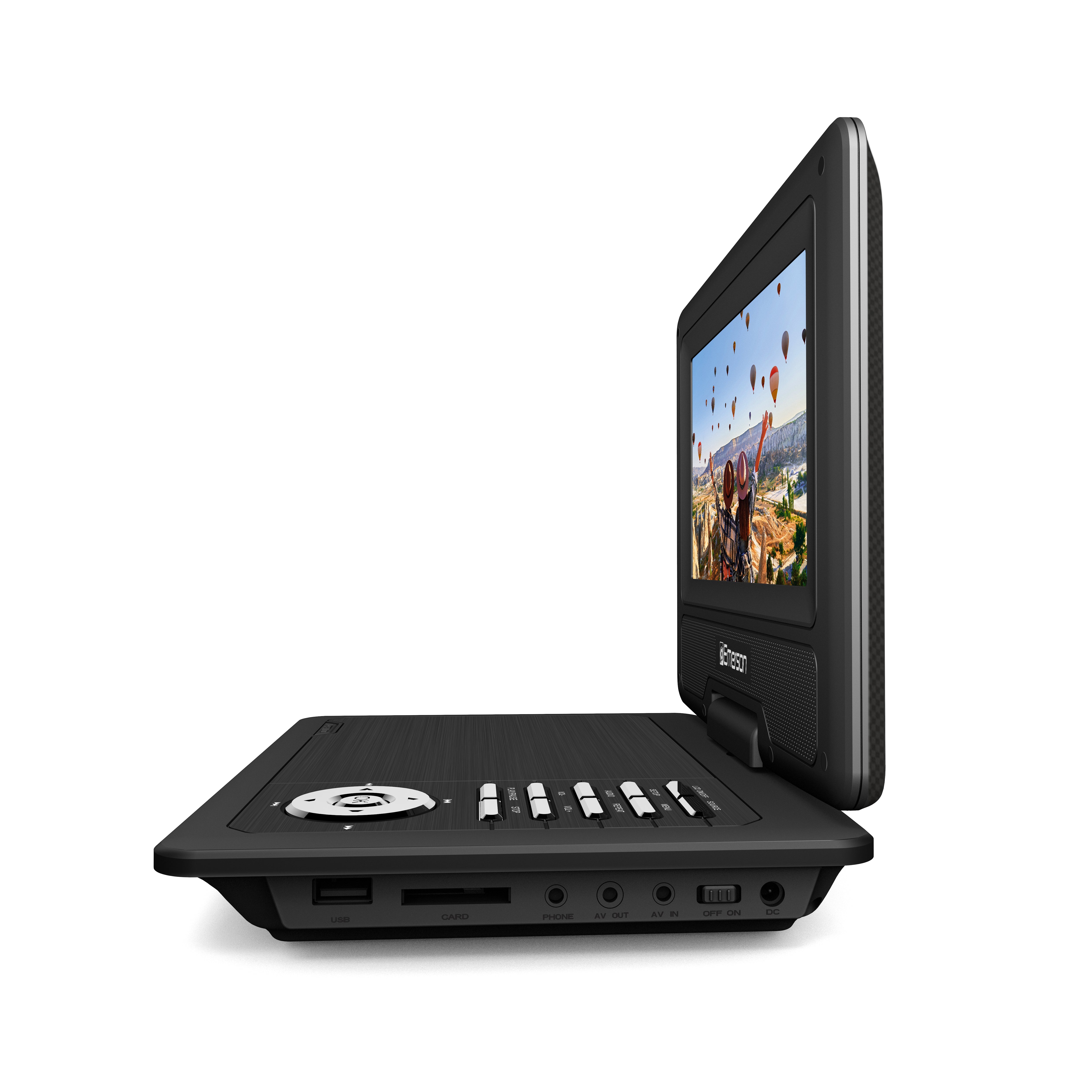 7" Portable DVD Player 
with Built-in Speaker