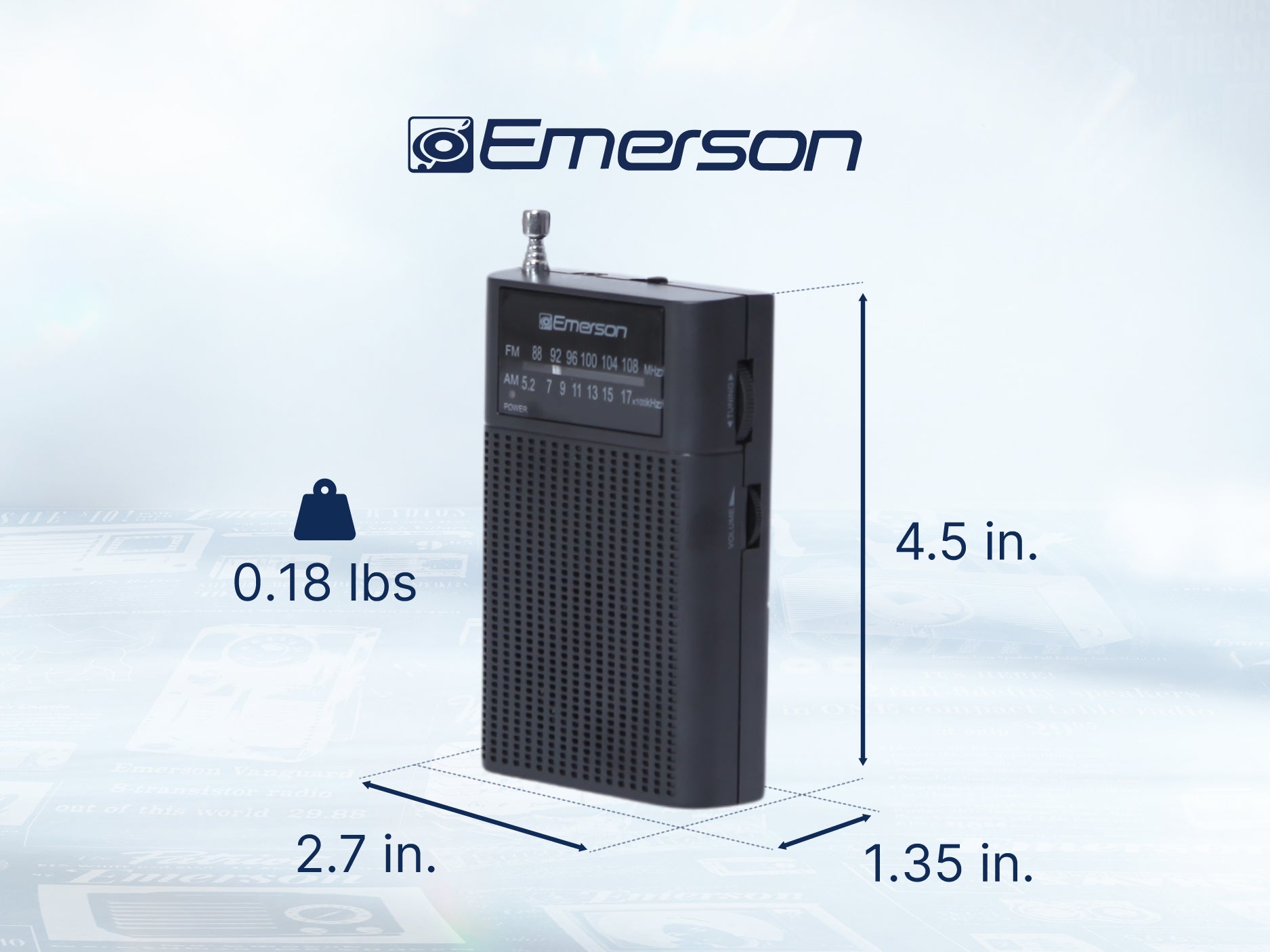 Portable AM/FM Radio