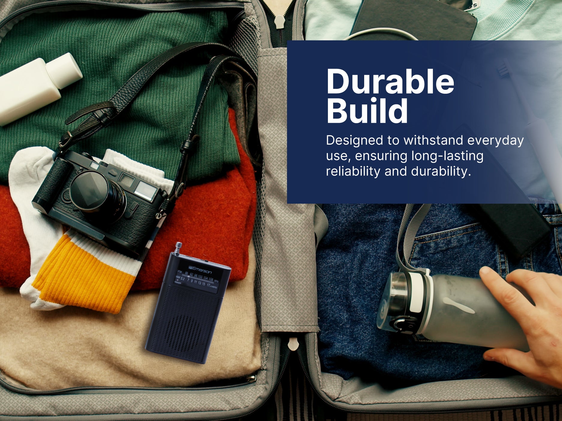 Portable AM/FM Radio