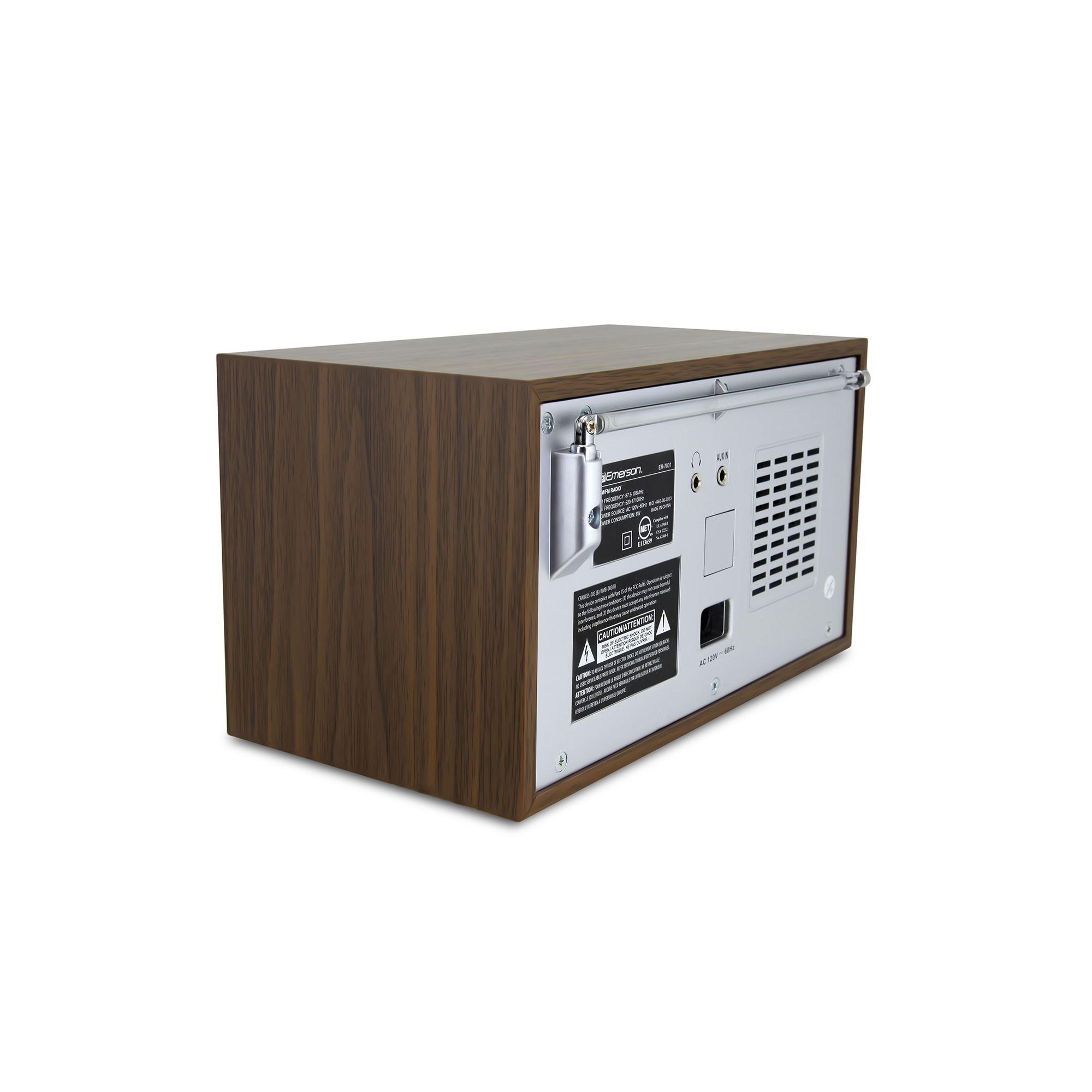 AM / FM Radio 
with Built-in Speaker