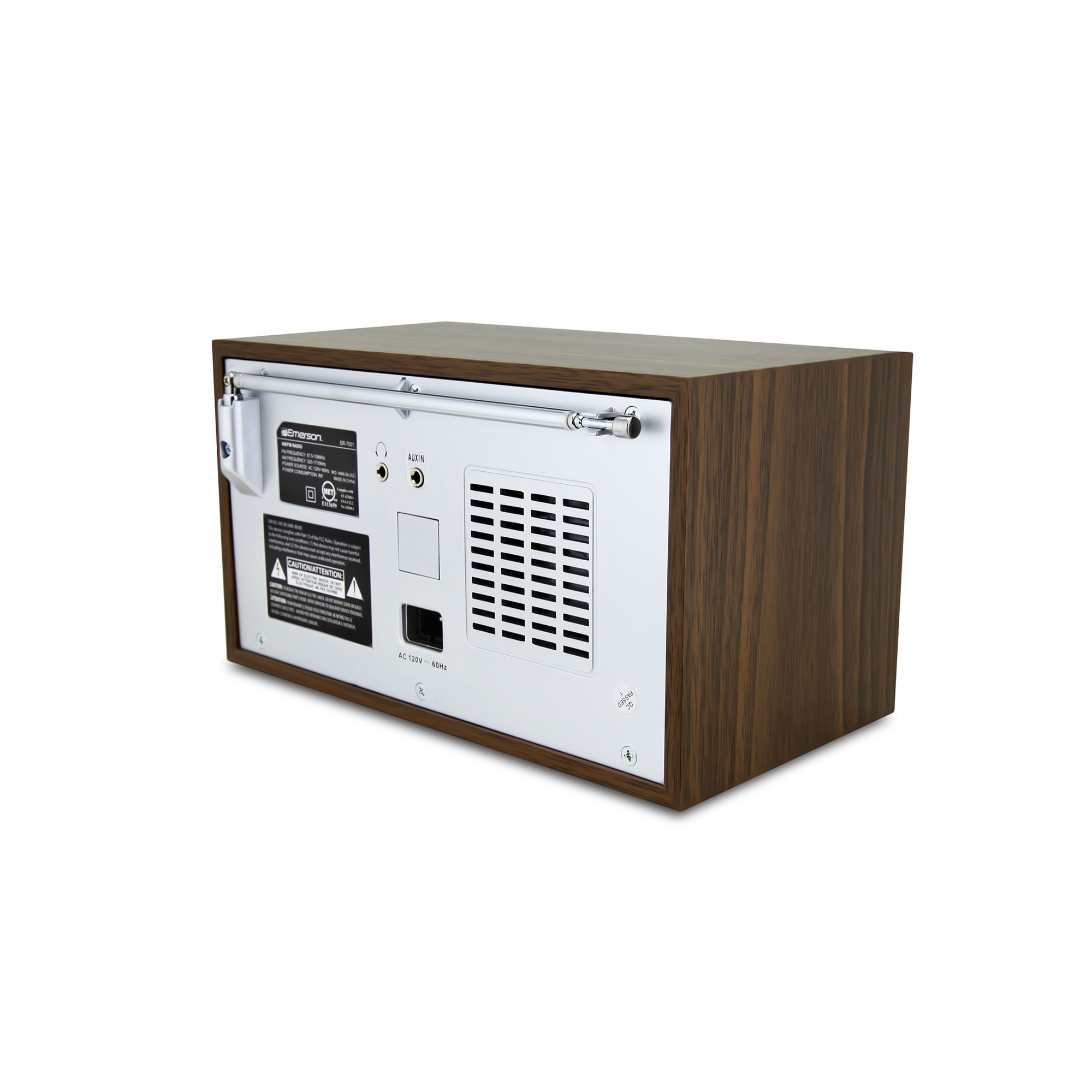AM / FM Radio 
with Built-in Speaker