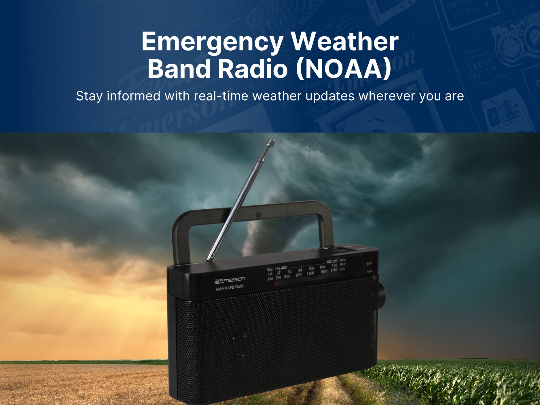AM/FM/WB Radio – EMERSONAUDIO