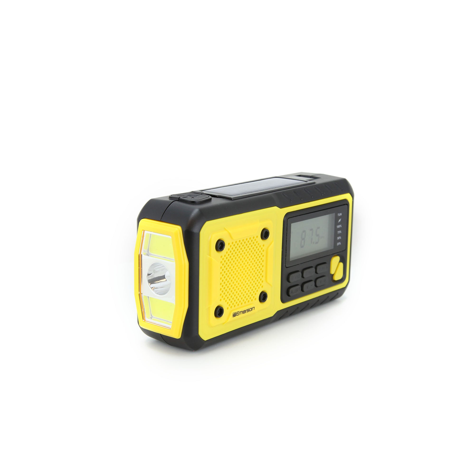 Emergency AM/FM Radio 
with Weather Band and Power Bank