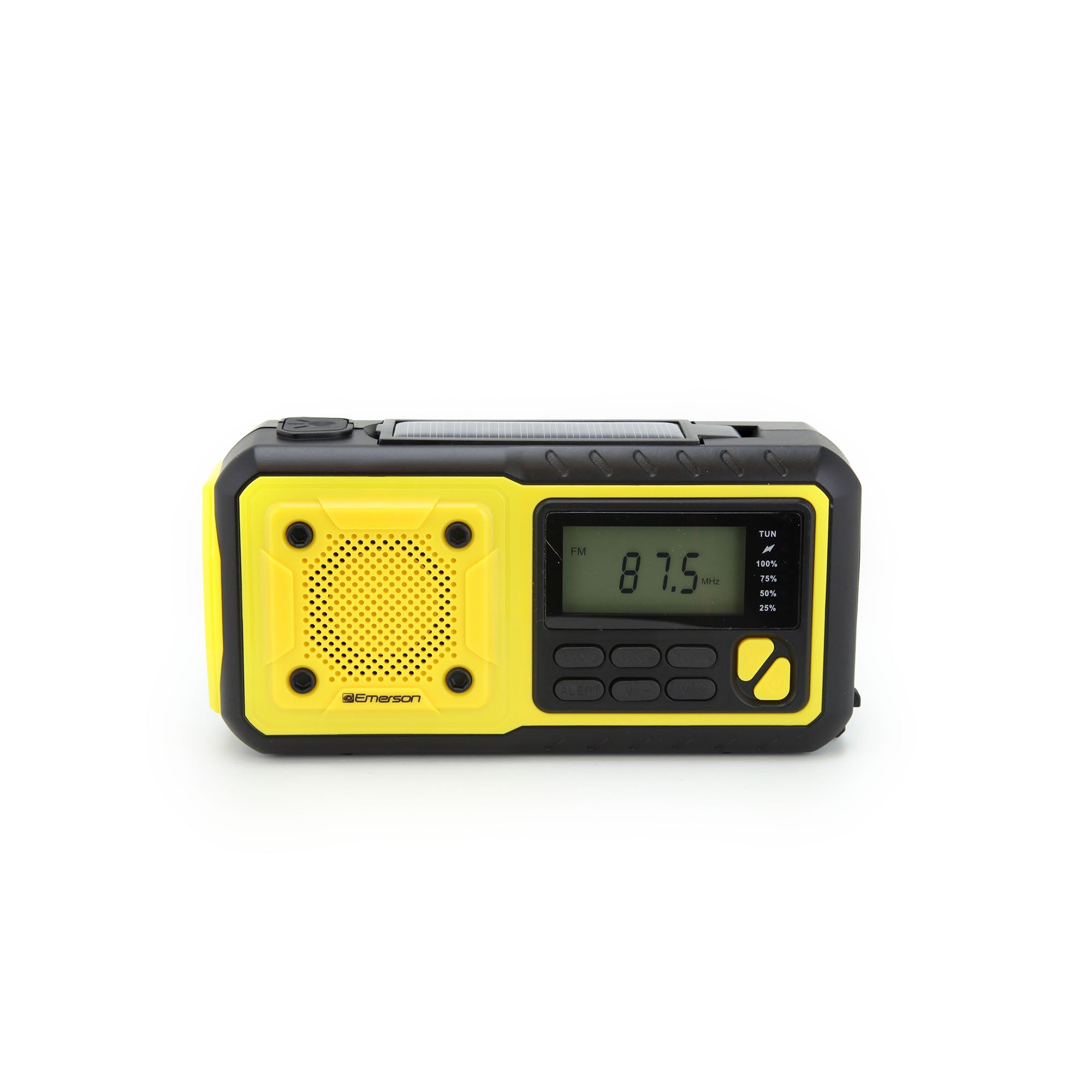 Emergency AM/FM Radio 
with Weather Band and Power Bank