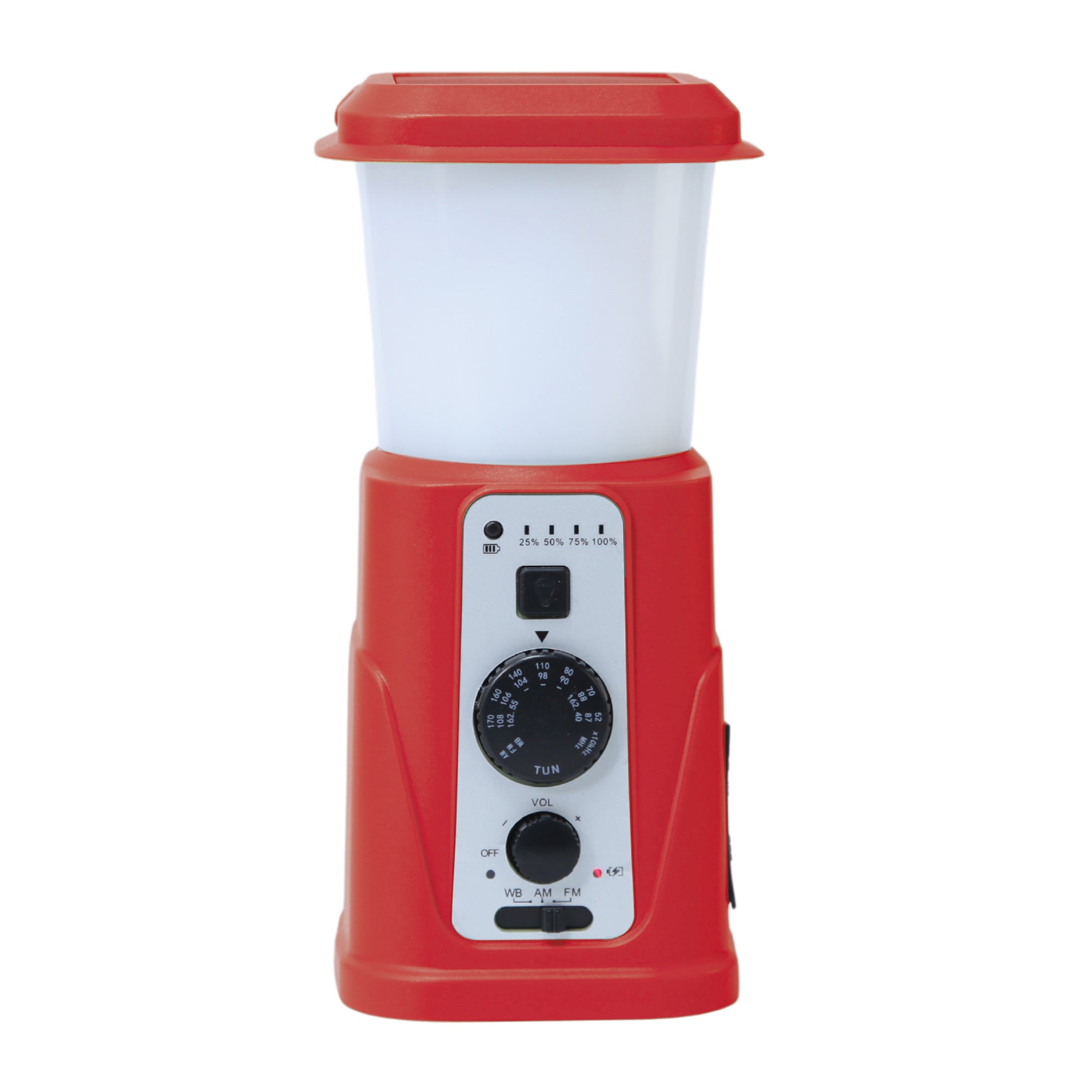 Emergency Solar Radio Lantern with Dynamo Hand-Crank Generator