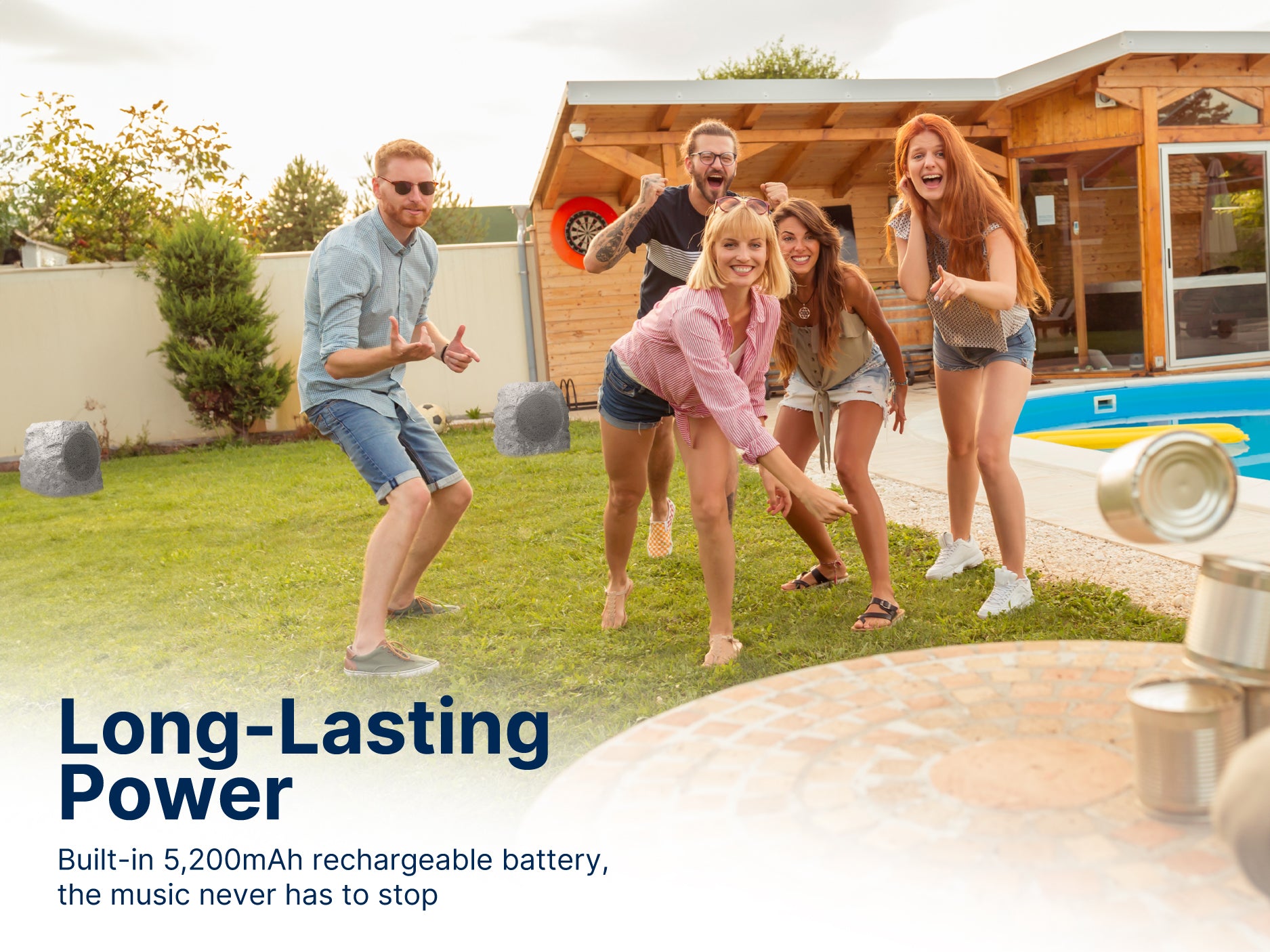 Rock Party Solar Bluetooth® Speaker