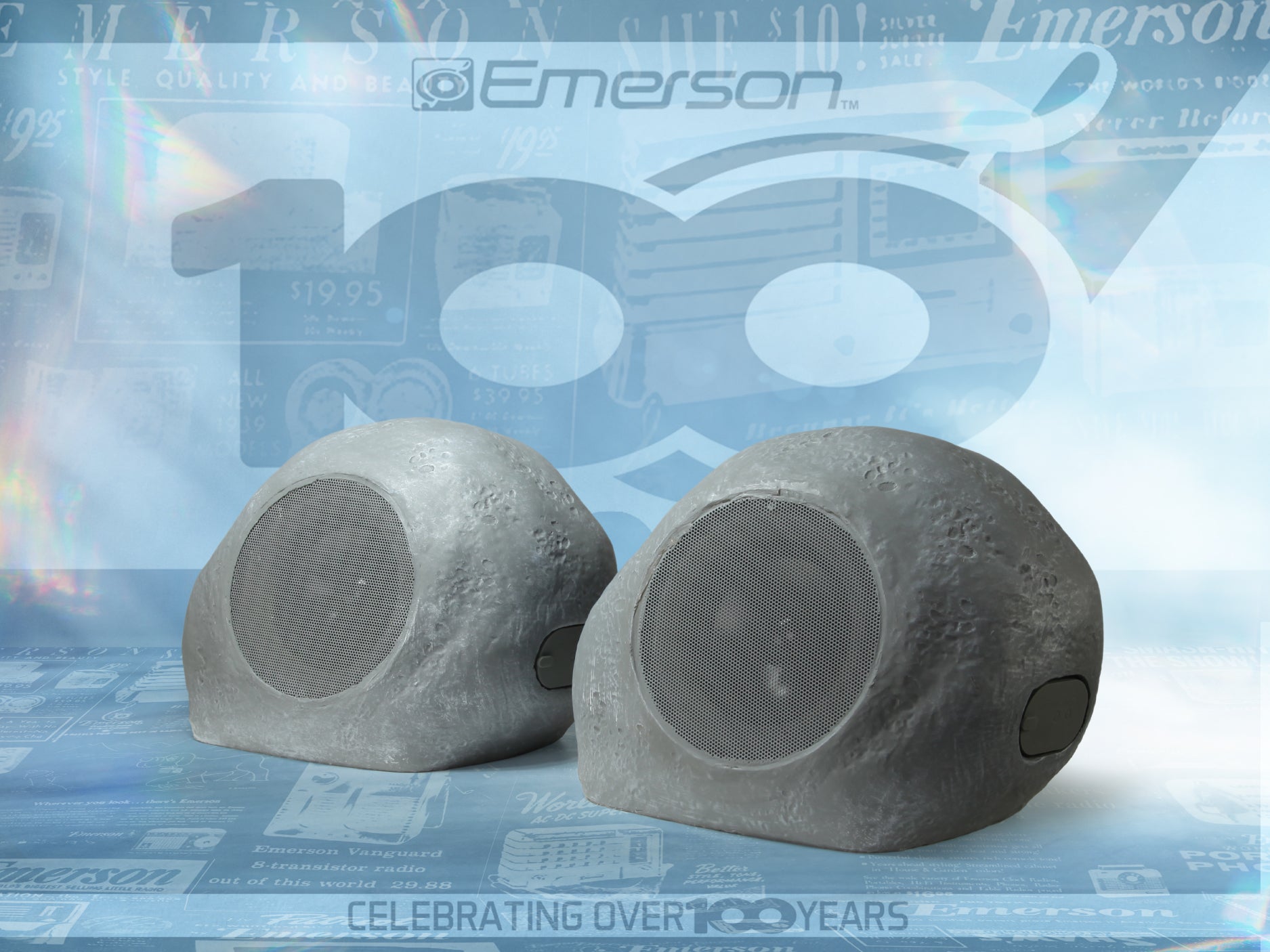 Mini Pebbles Duo Bluetooth<sup>®</sup> Speakers with TWS