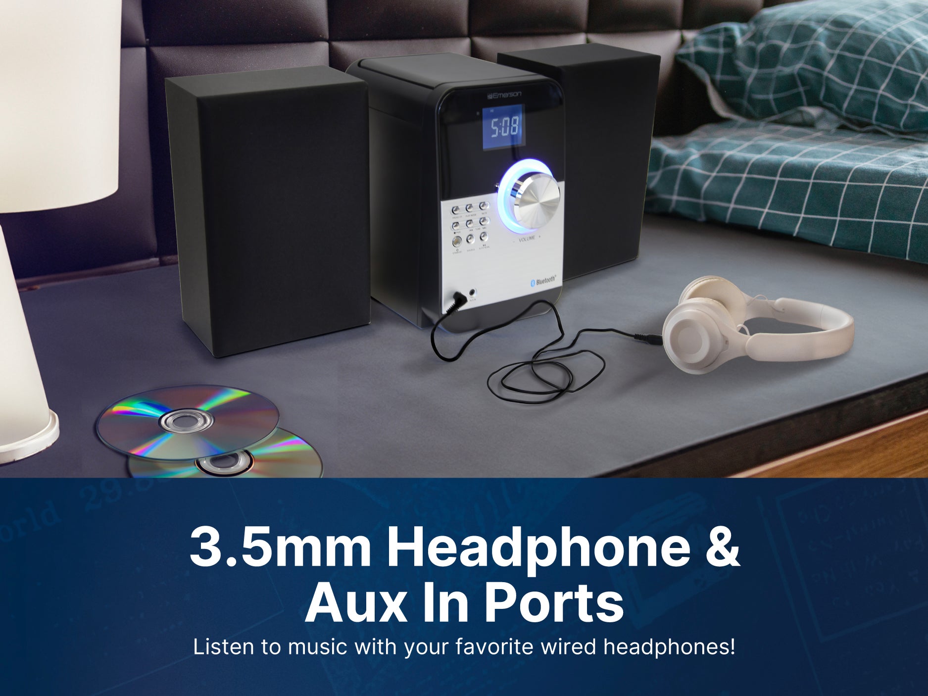 CD & MP3 Bluetooth® FM Radio Microsystem