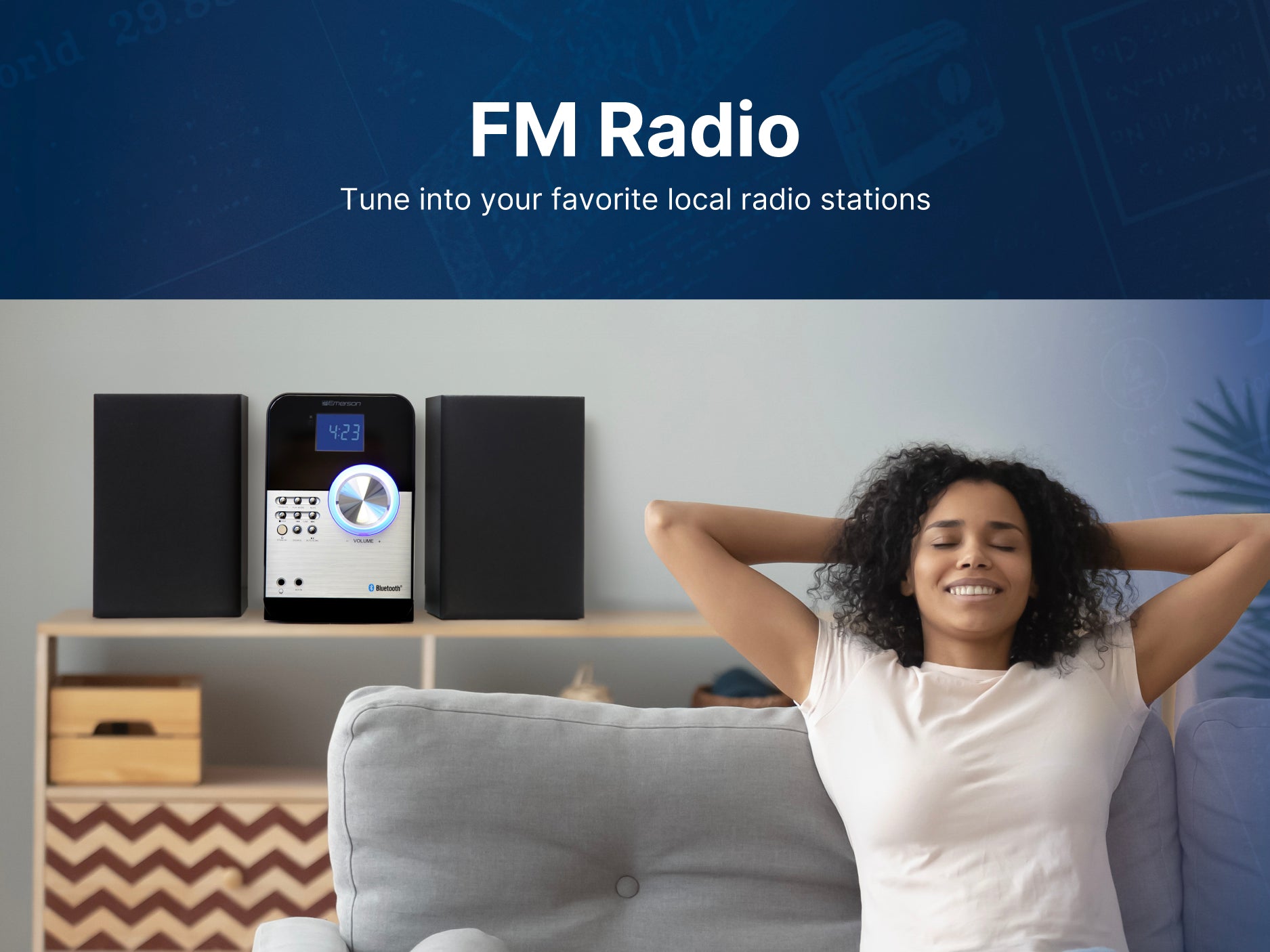 CD & MP3 Bluetooth® FM Radio Microsystem