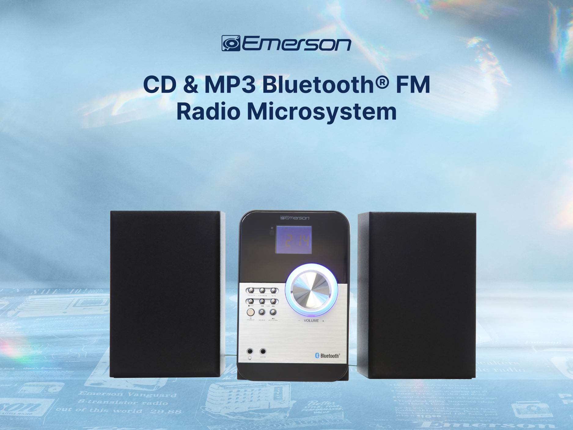 CD & MP3 Bluetooth® FM Radio Microsystem