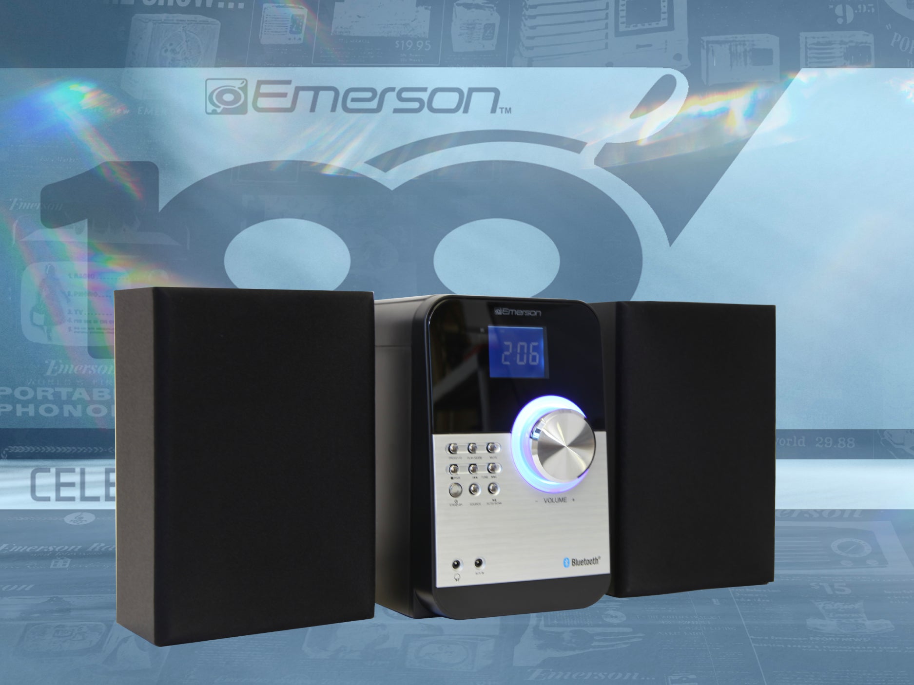 CD & MP3 Bluetooth® FM Radio Microsystem