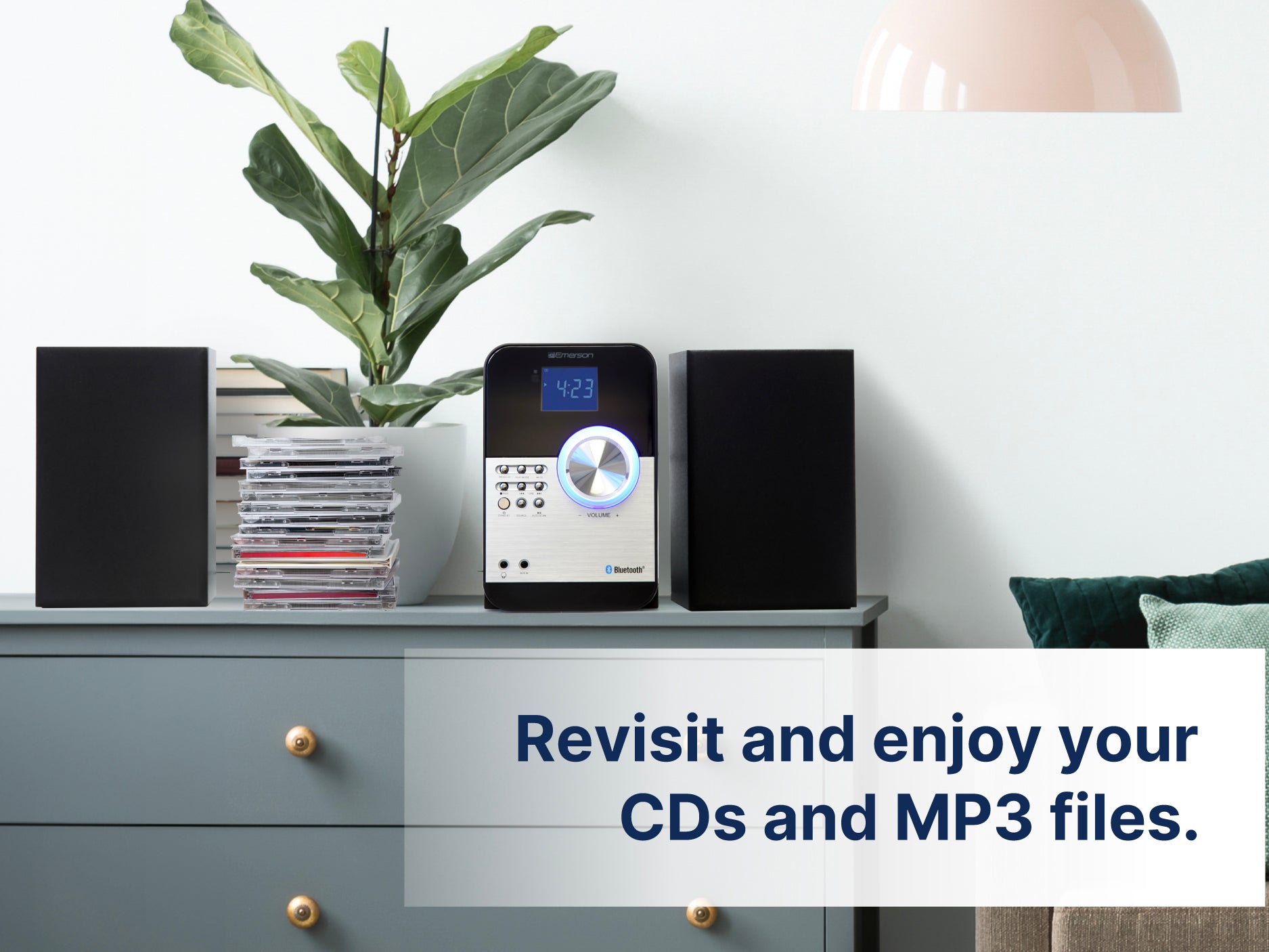 CD & MP3 Bluetooth® FM Radio Microsystem