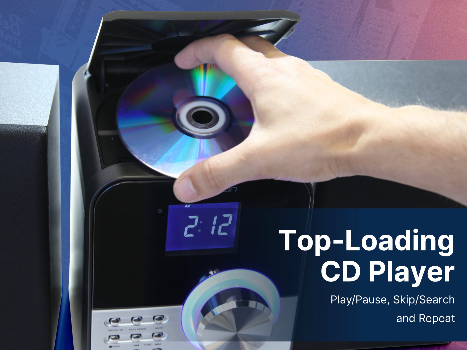 CD & MP3 Bluetooth® FM Radio Microsystem