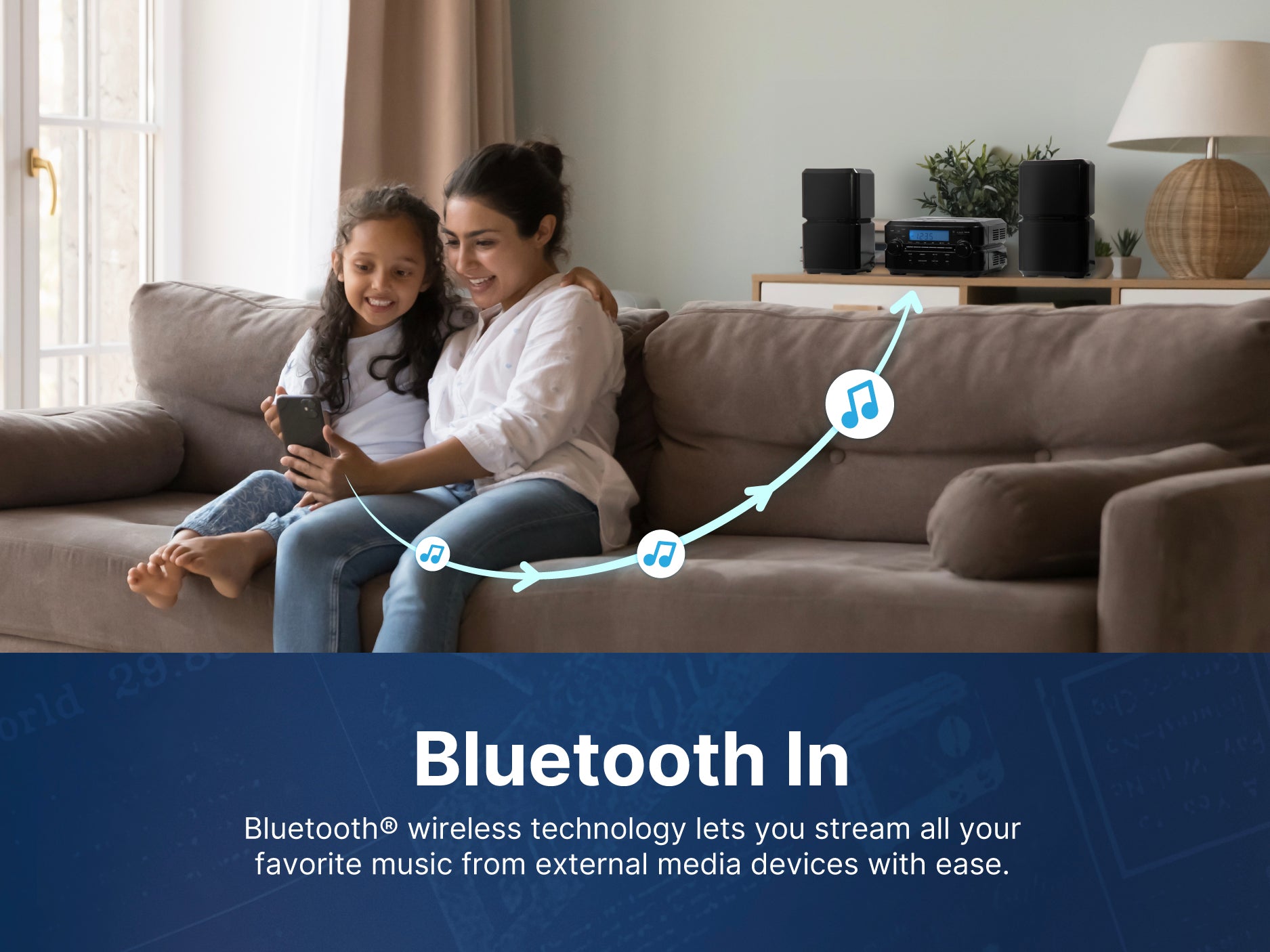 Bluetooth<sup>®</sup> CD Microsystem