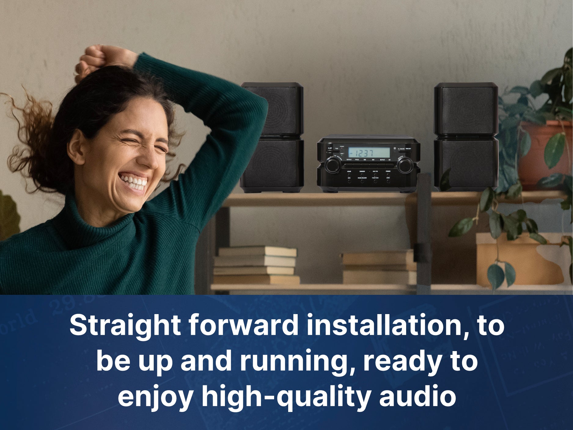 Bluetooth<sup>®</sup> CD Microsystem