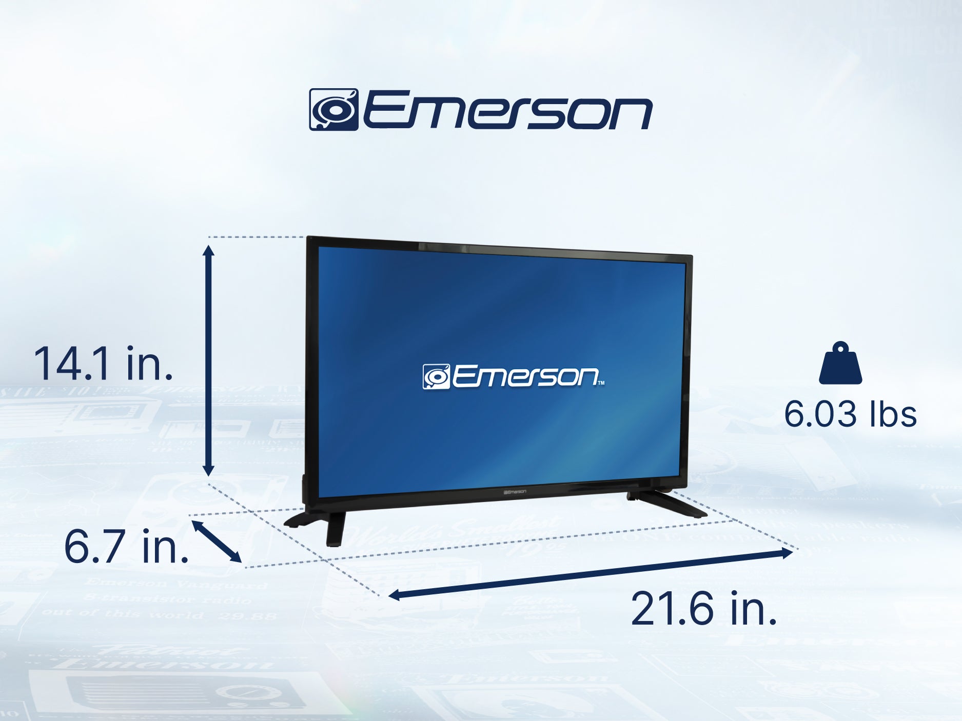 24'' Class Smart HD LED Television with DVD Player
