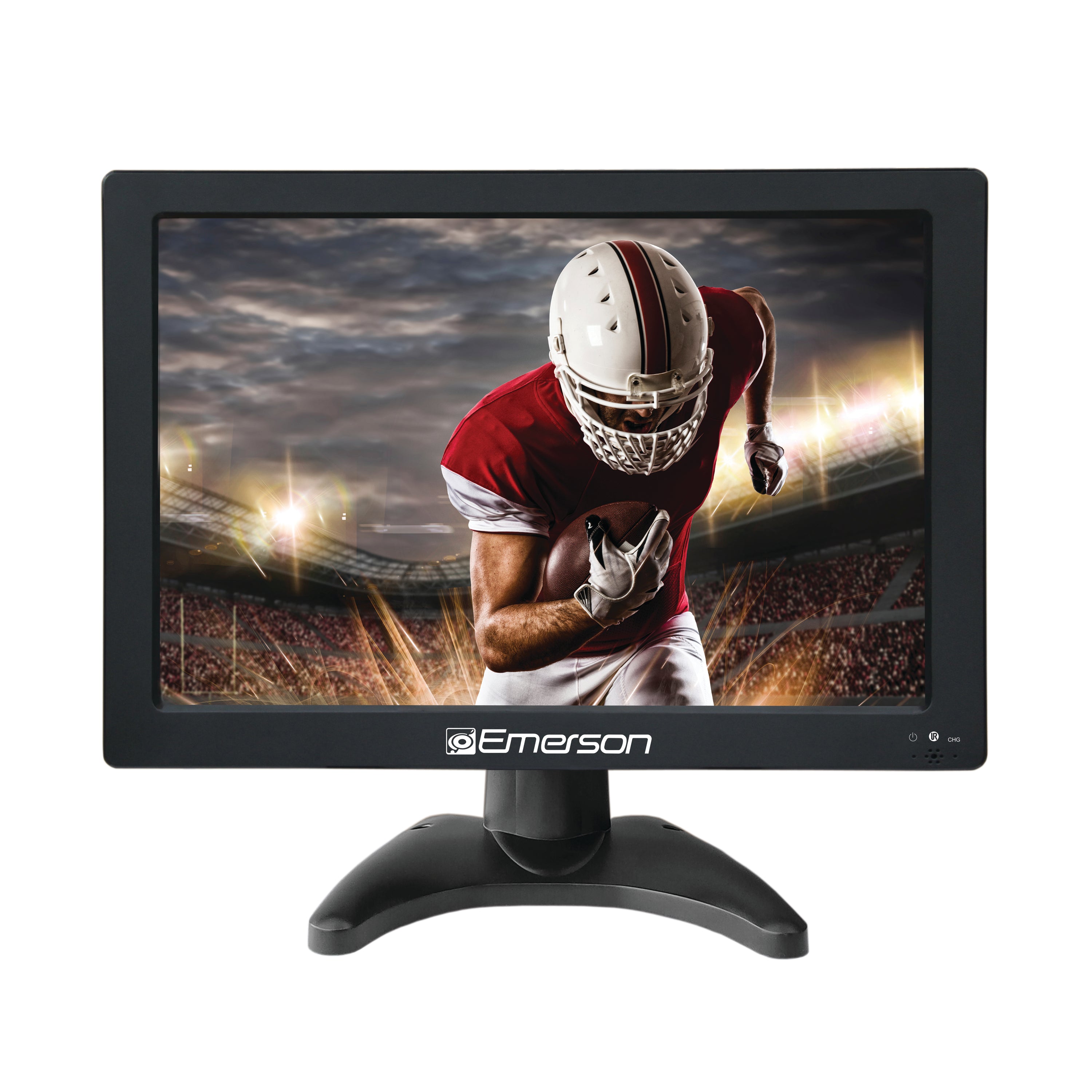 Portable 13.3" Digital TV with Built-in Rechargeable Battery and DC Car Adapter