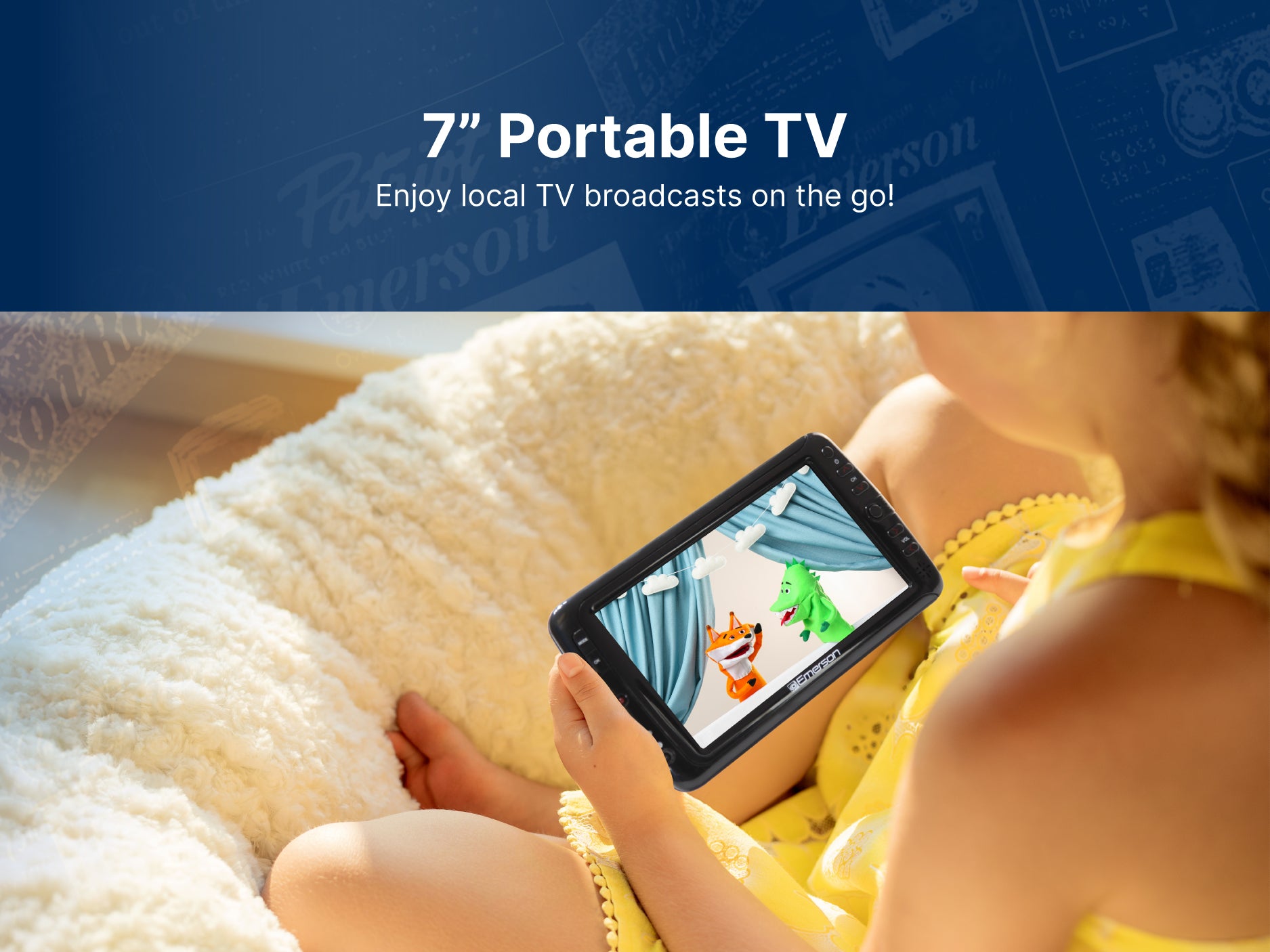7" Portable TV
with Multimedia Player