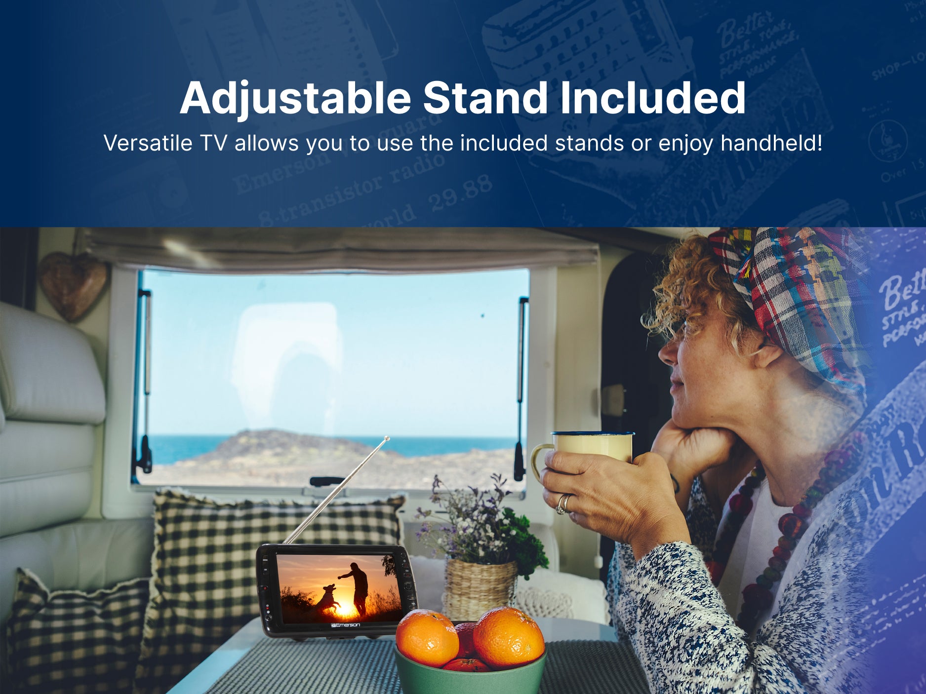 7" Portable TV
with Multimedia Player