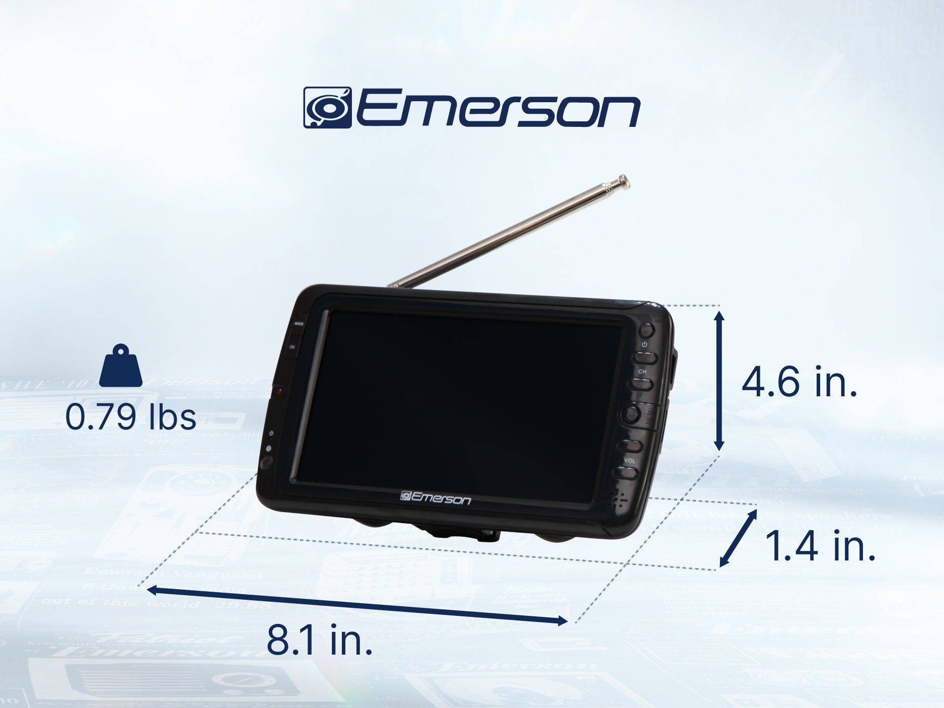 7" Portable TV
with Multimedia Player