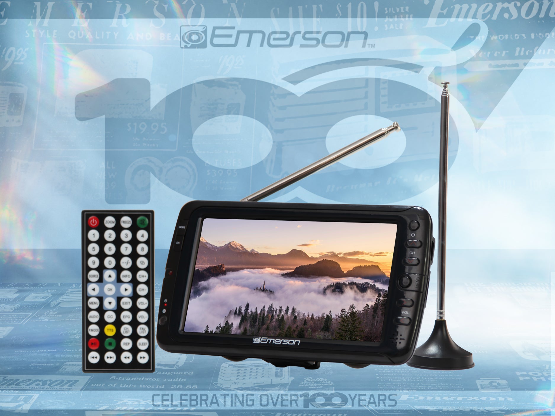 7" Portable TV
with Multimedia Player