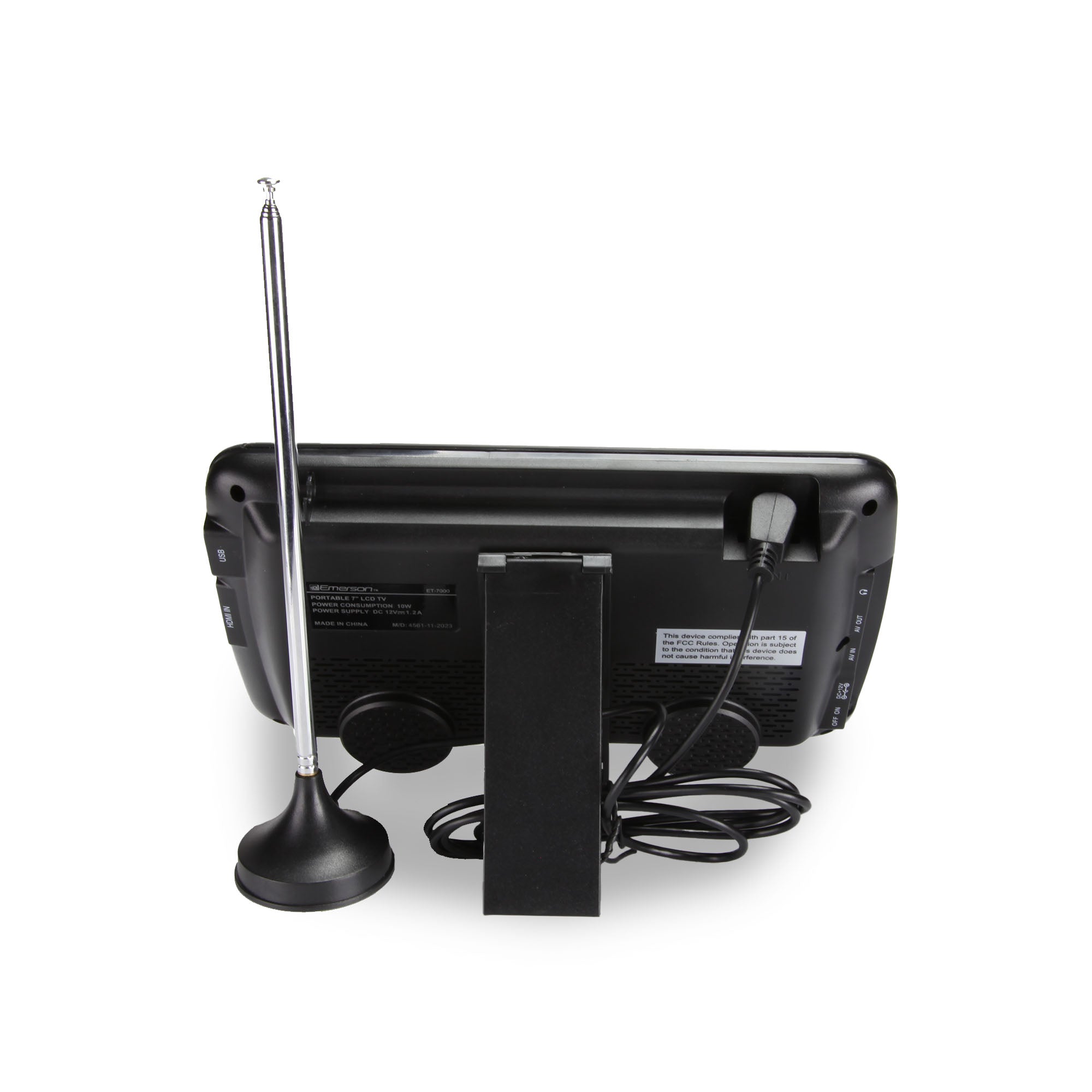 7" Portable TV
with Multimedia Player
