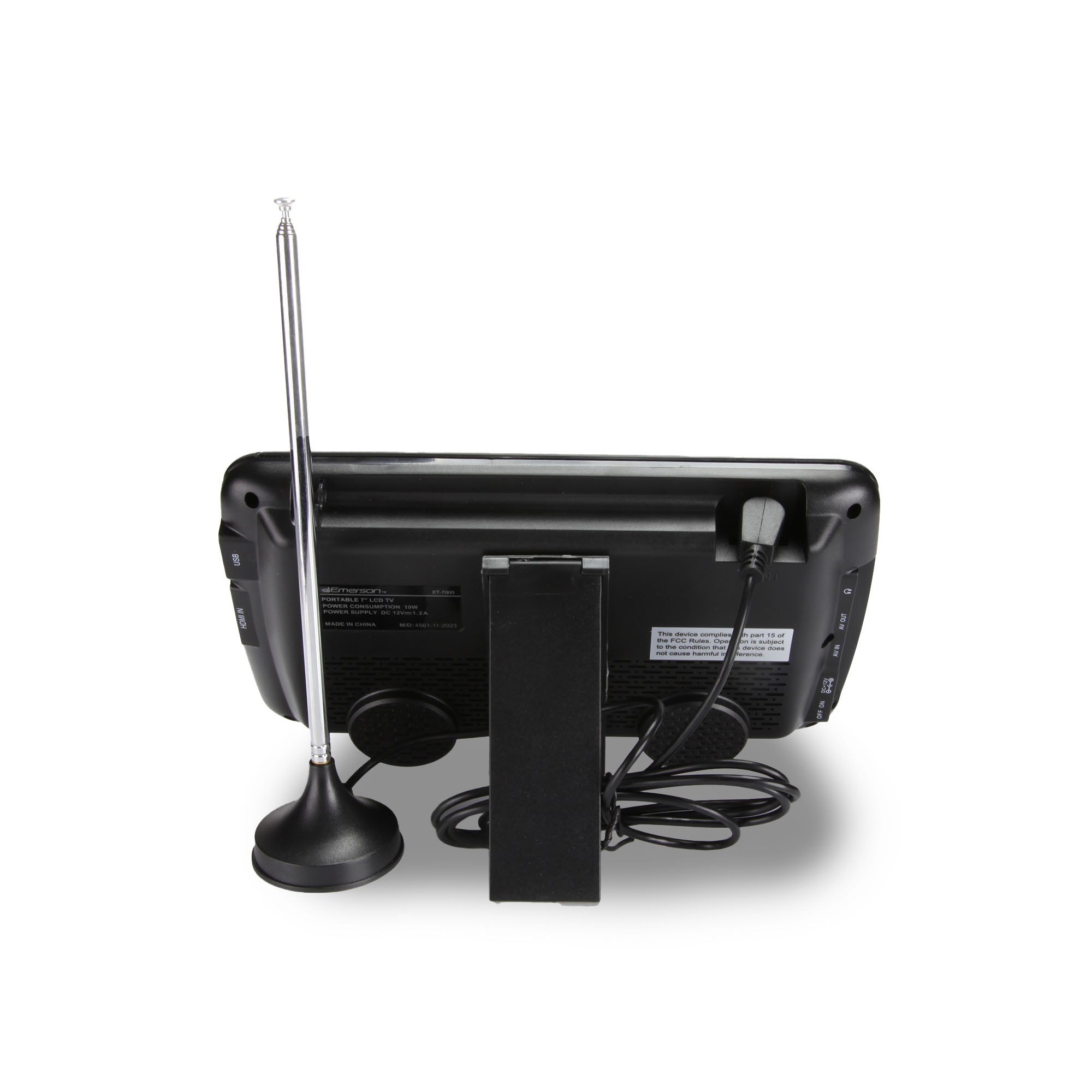 7" Portable TV
with Multimedia Player