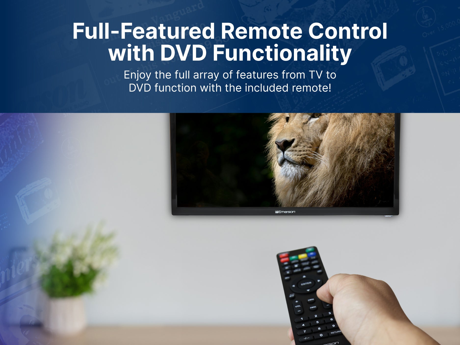 24" Class HD LED TV 
with DVD Player