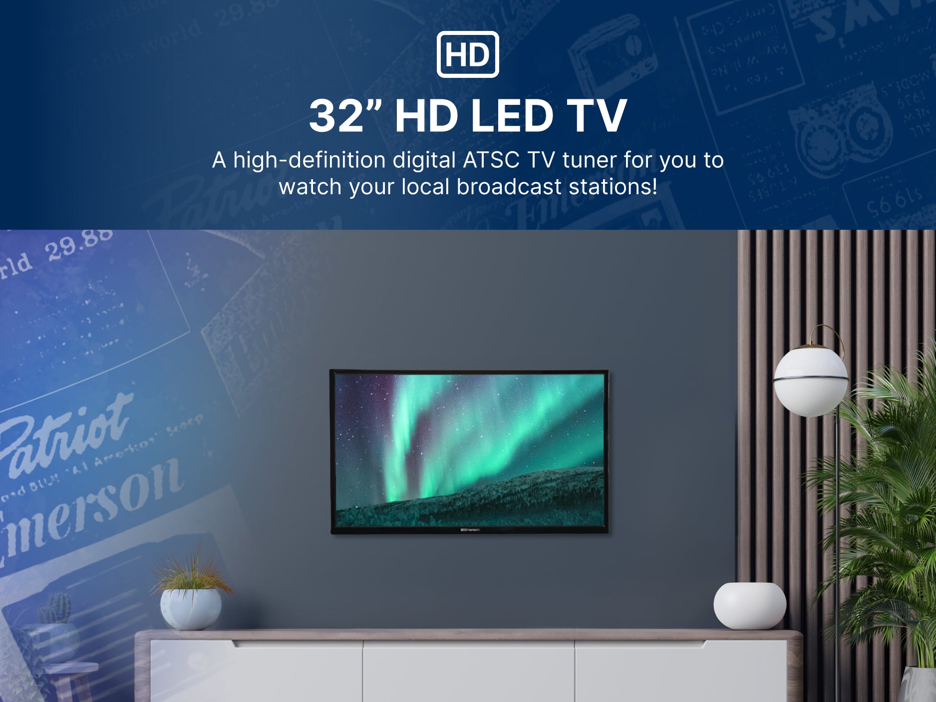 32" Class HD LED TV 
with DVD Player