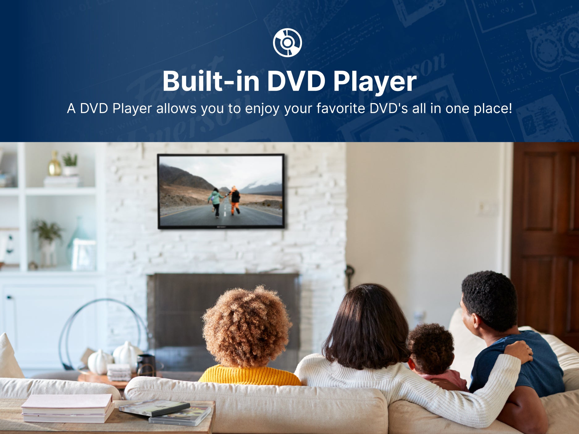 32" Class HD LED TV 
with DVD Player