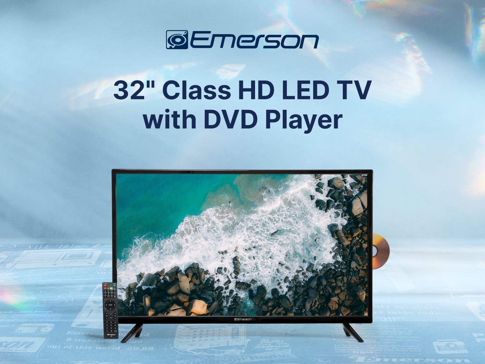 32" Class HD LED TV 
with DVD Player