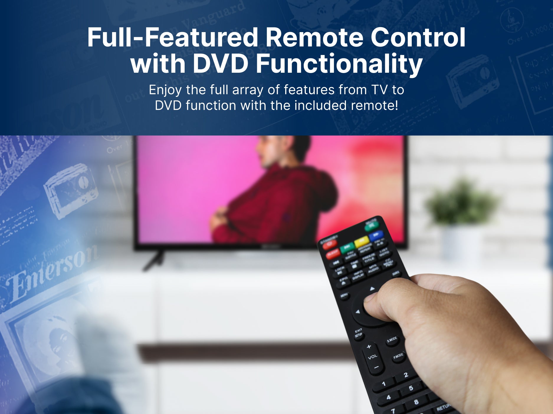 32" Class HD LED TV 
with DVD Player