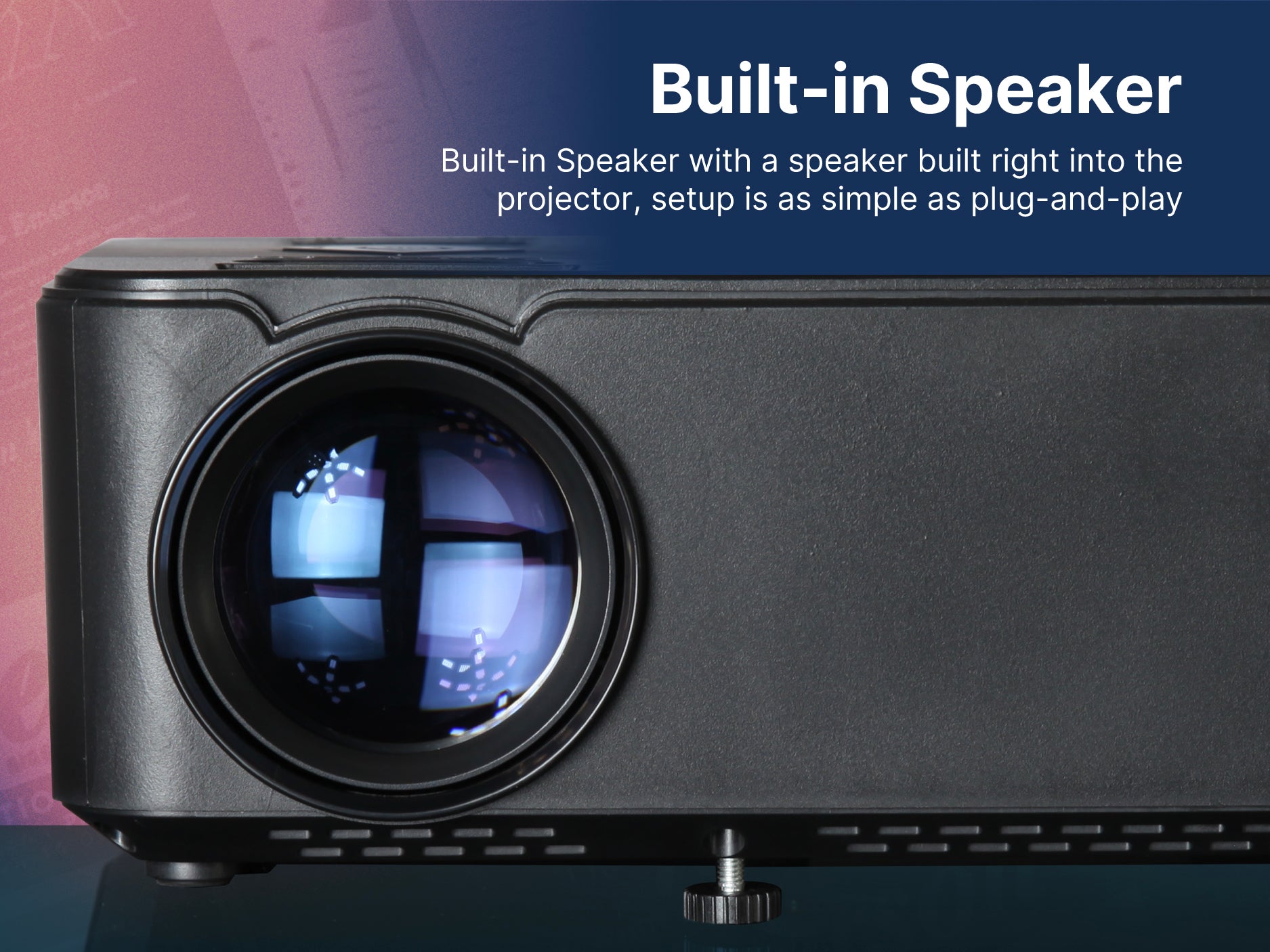 150" Home Theater LCD Projector